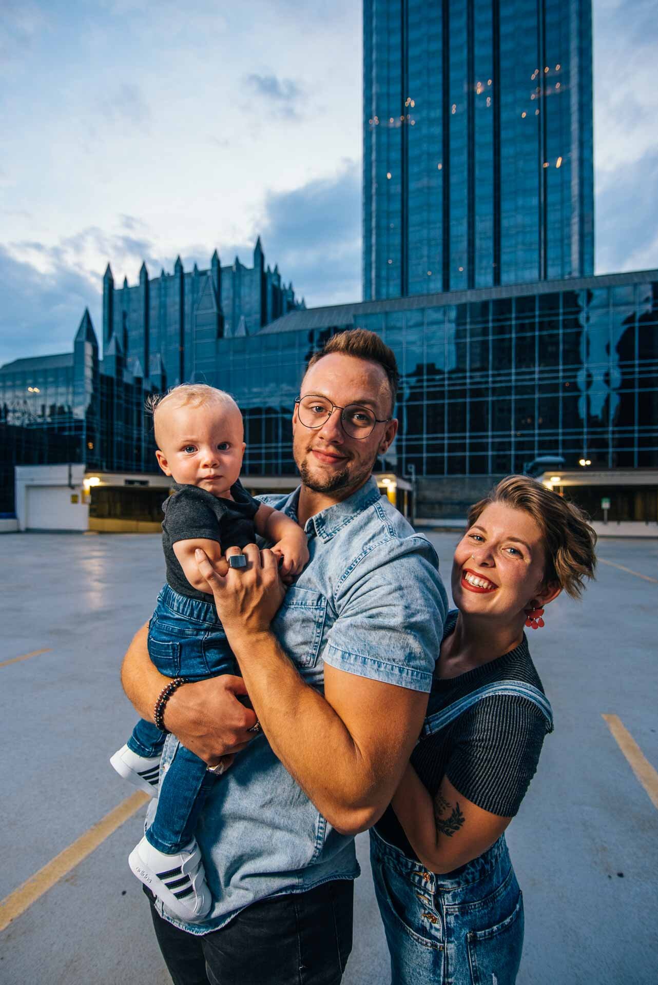 Urban Pittsburgh Rooftop Photography