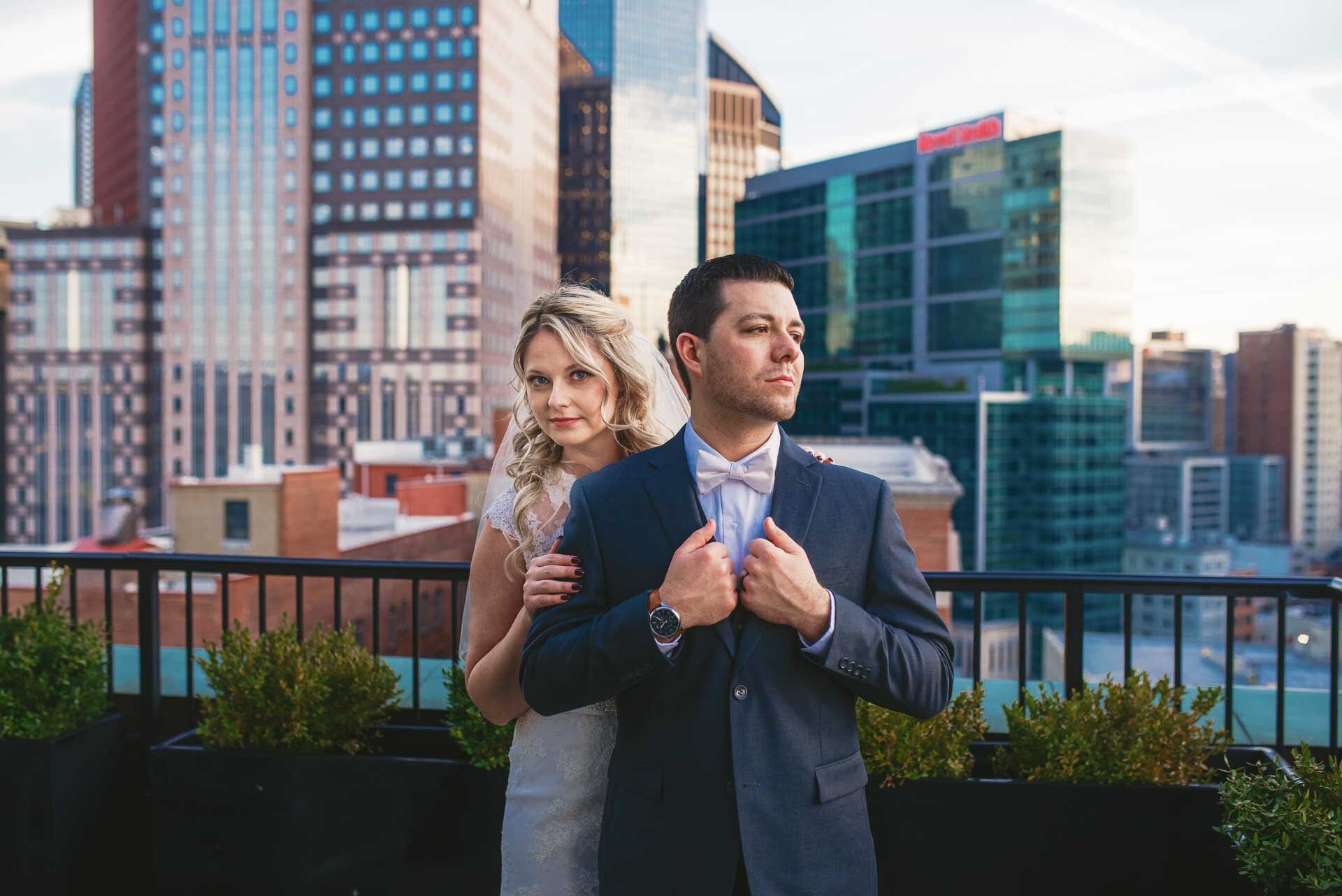 Renaissance Hotel Heaven Suite Terrace Wedding Photos