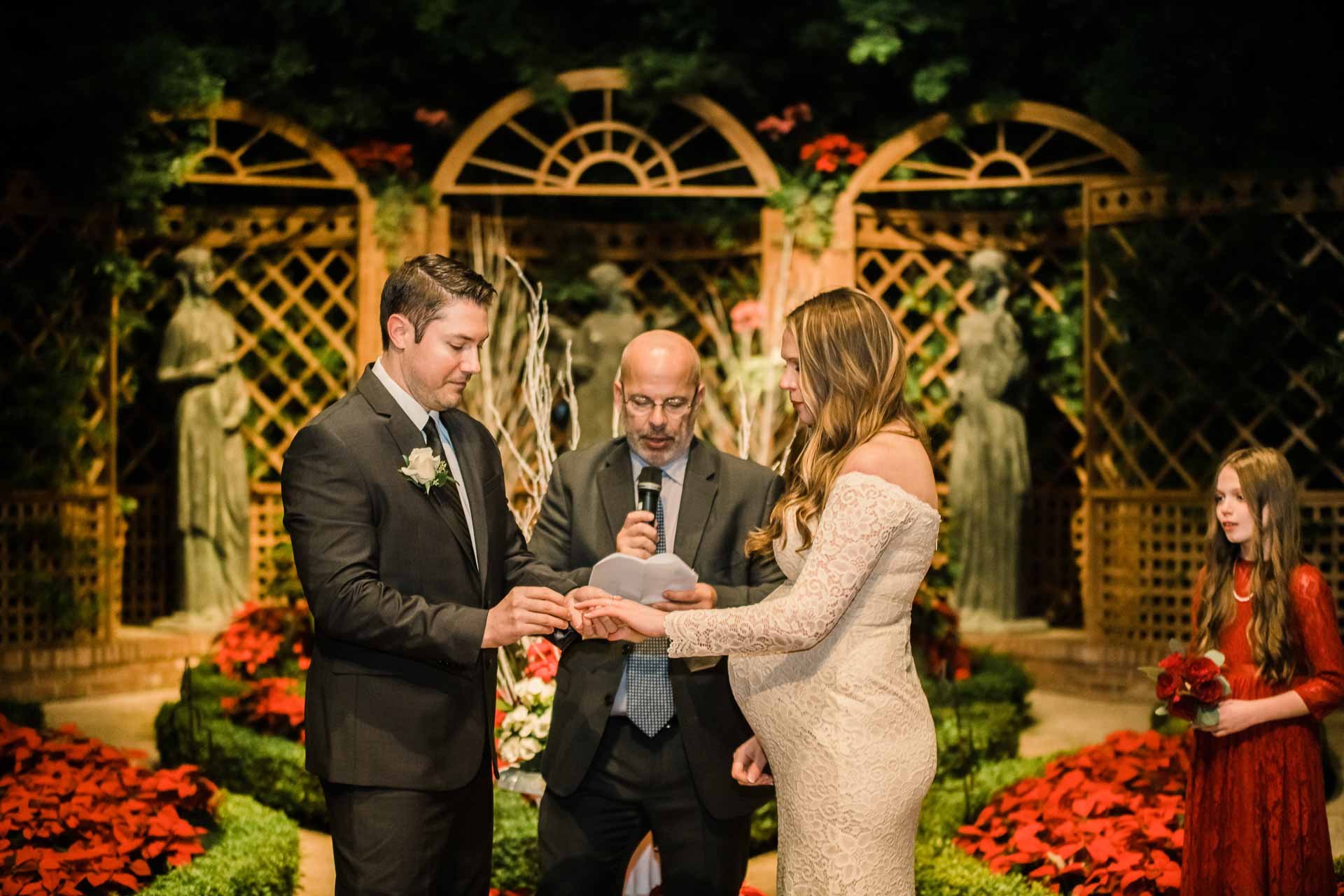 Phipps Conservatory Winter Weddings