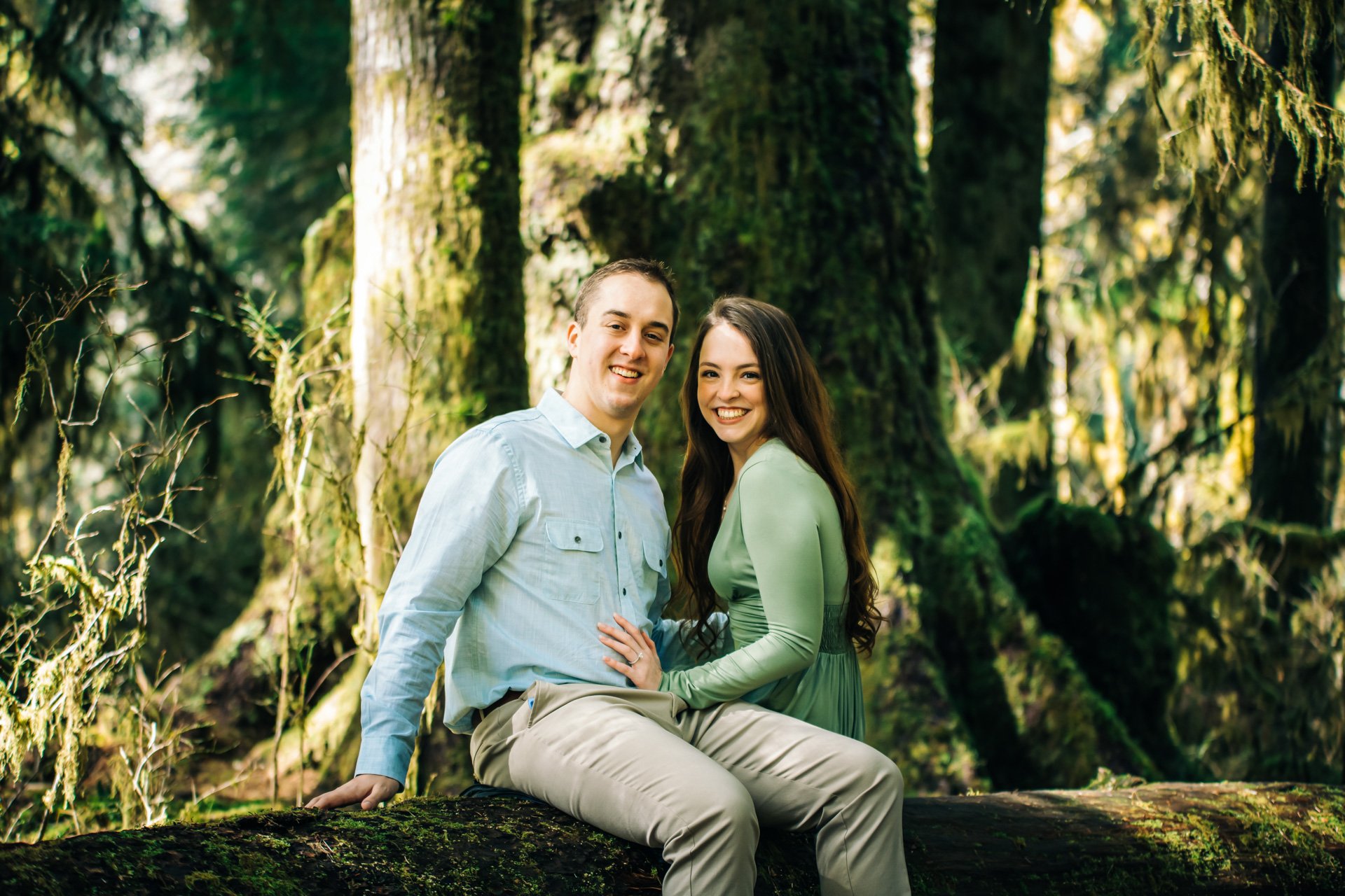 Hoh Rainforest Engagement Shoot