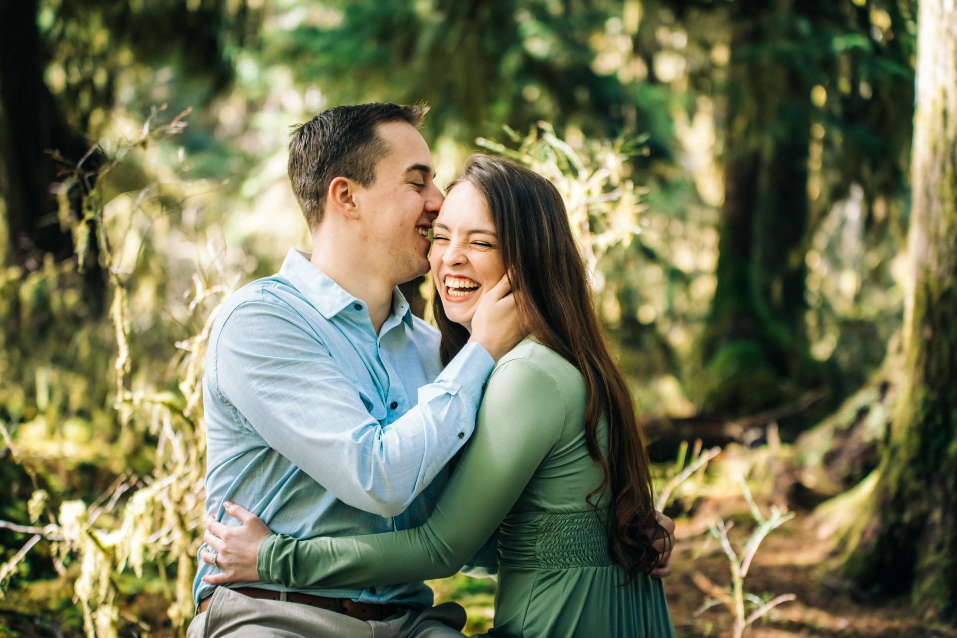 Hoh Rainforest Engagement Shoot