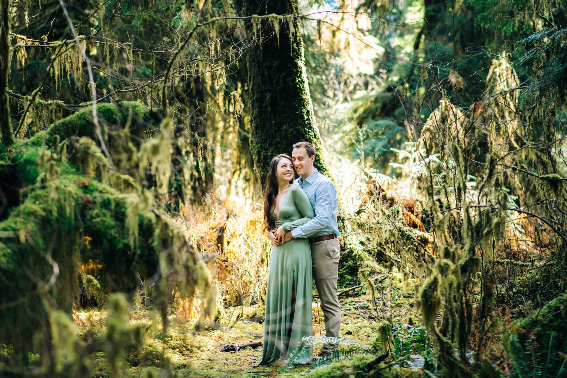 Hoh Rainforest Engagement Shoot