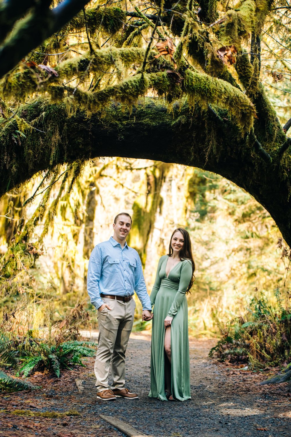 Hoh Rainforest Engagement Shoot