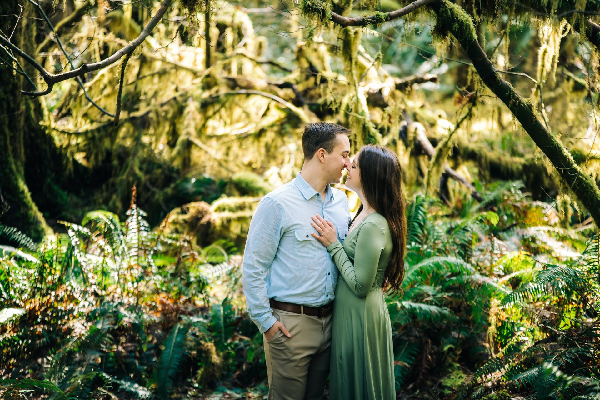 Hoh Rainforest Engagement Shoot