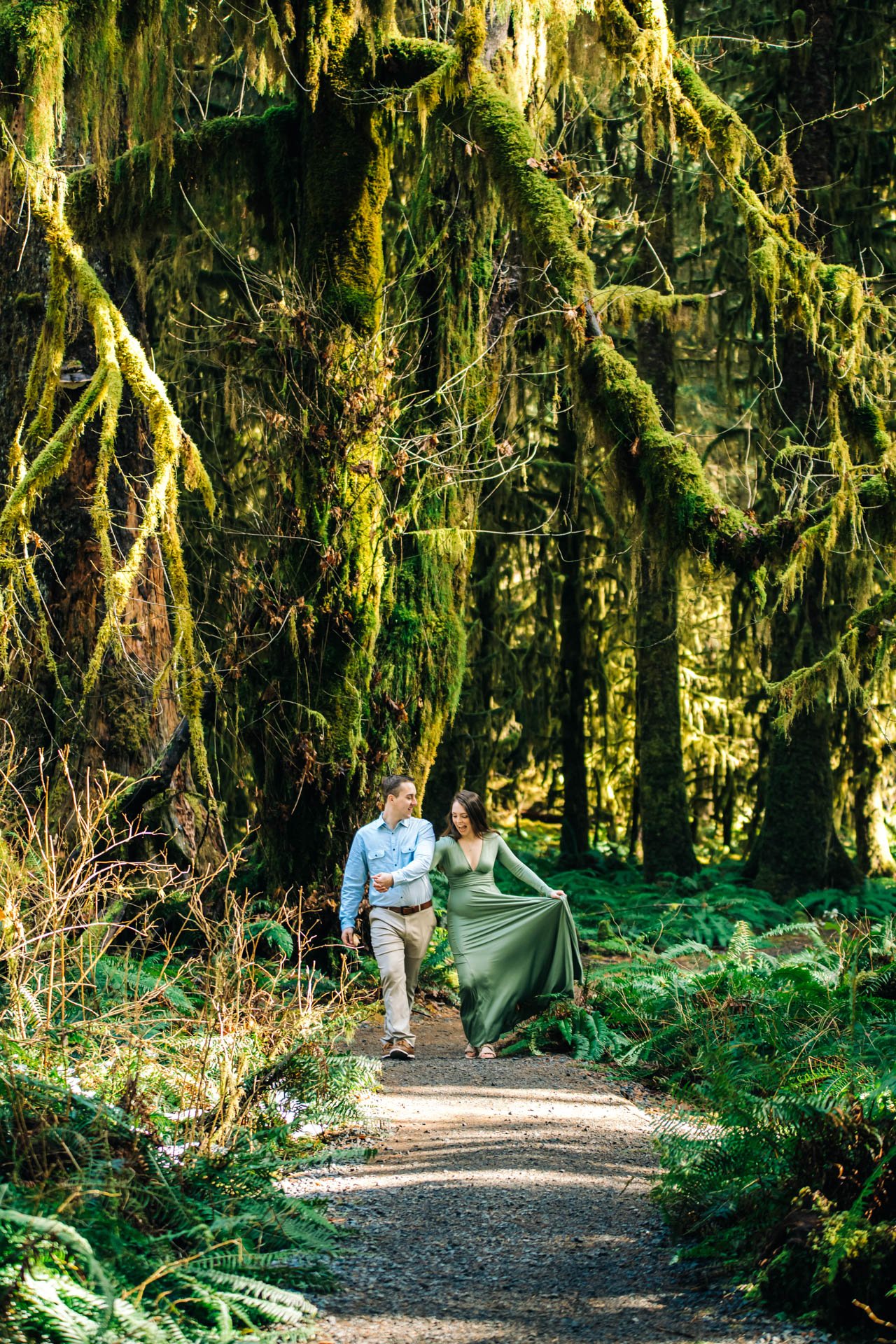 Hoh Rainforest Engagement Shoot