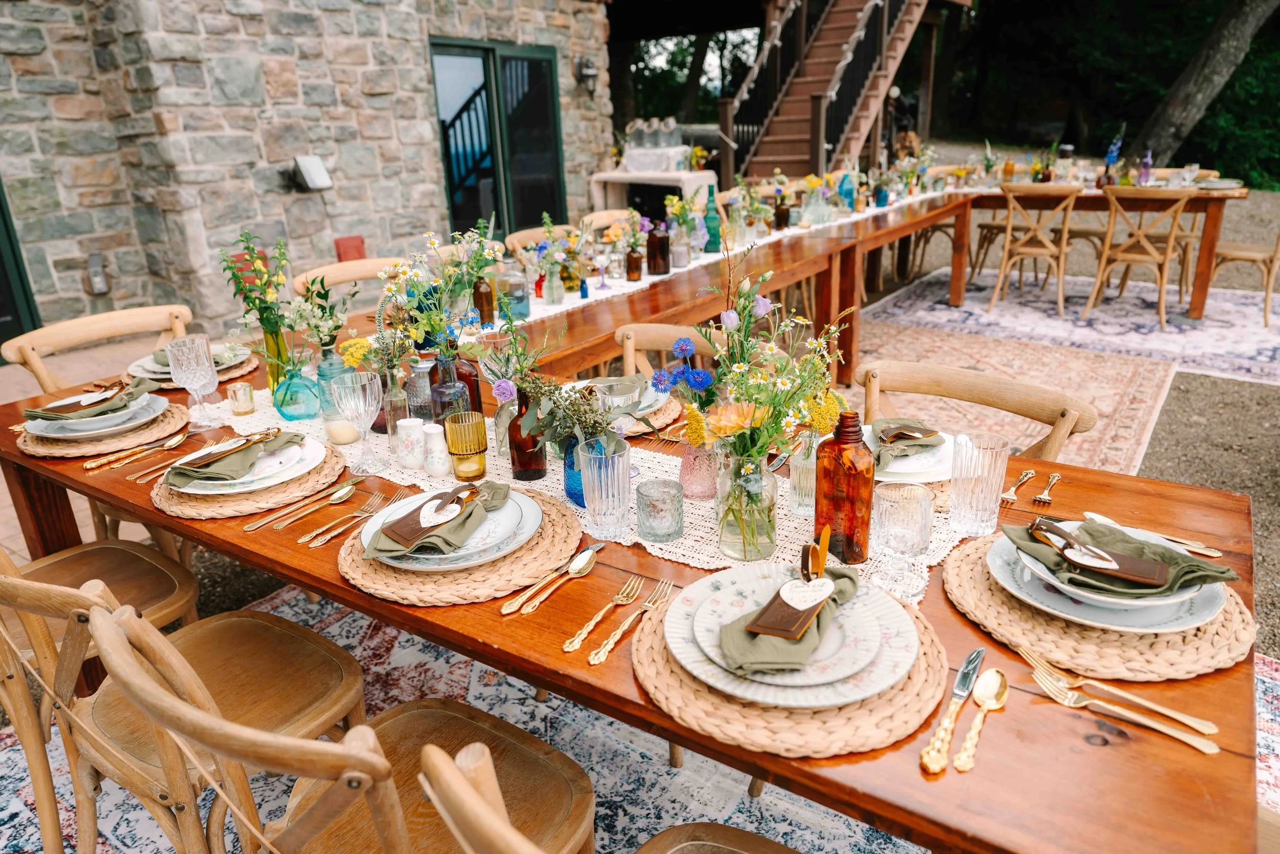 Thrifted wedding decor inspiration