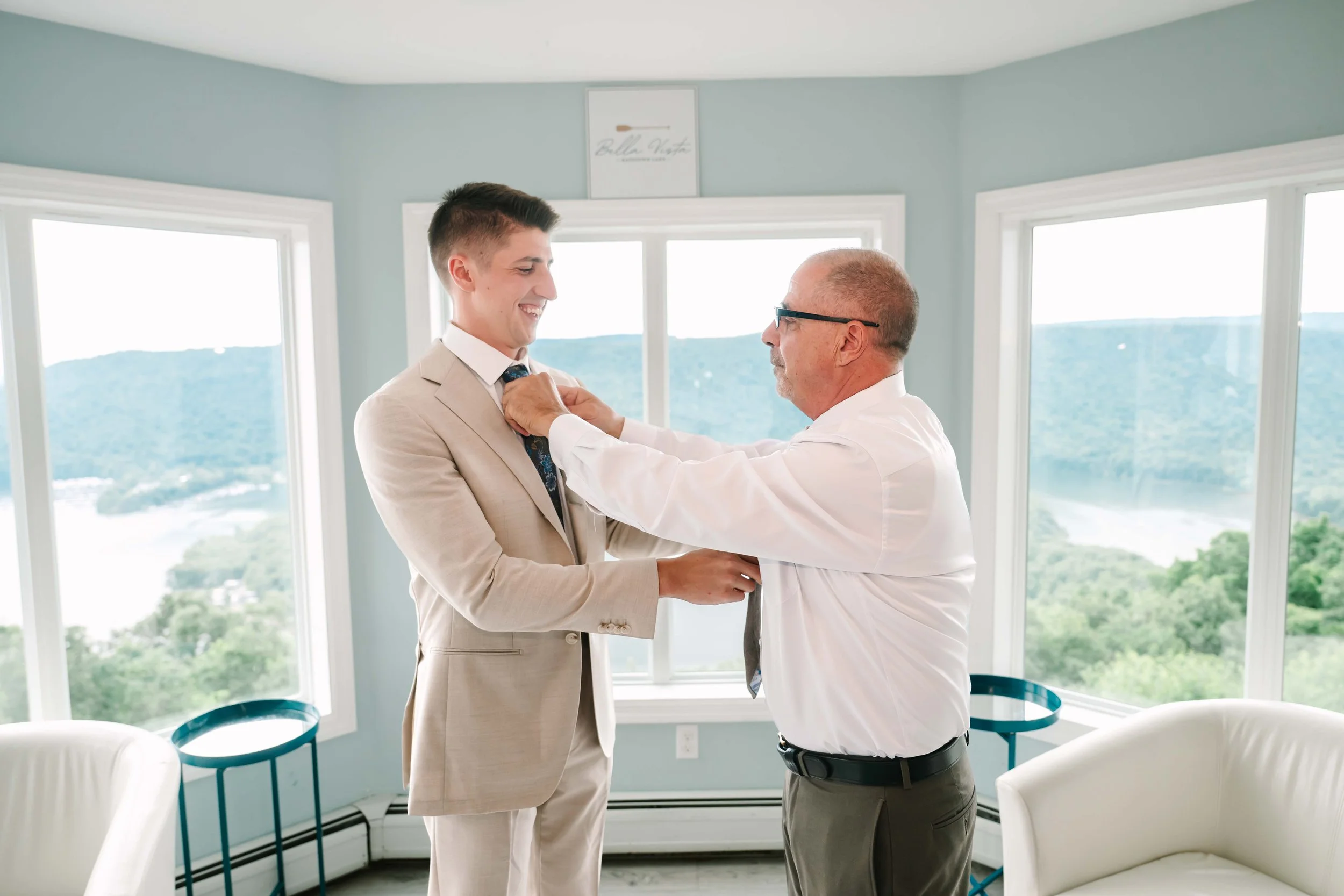 Neutral Groom attire ideas