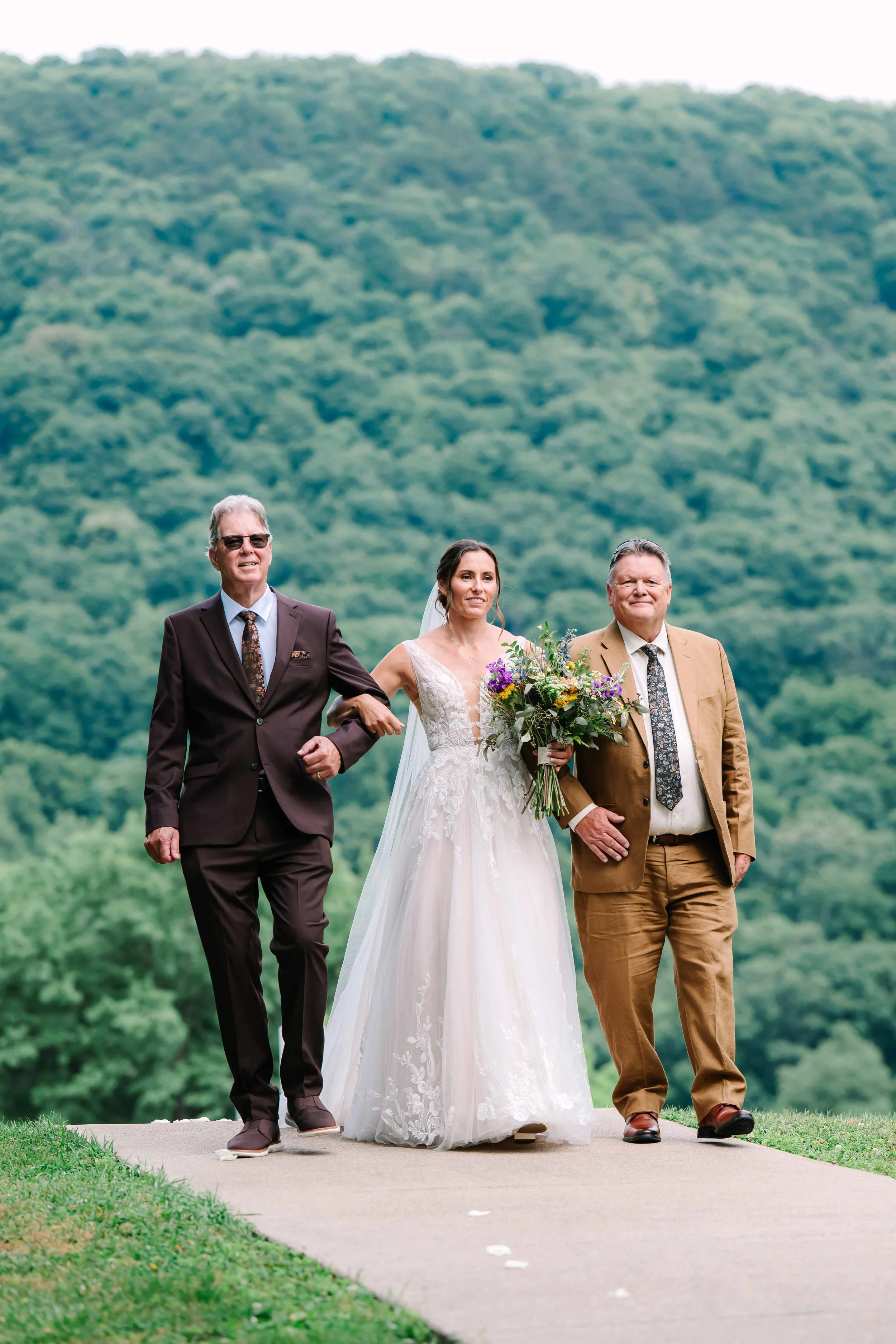 Intimate micro wedding celebration
