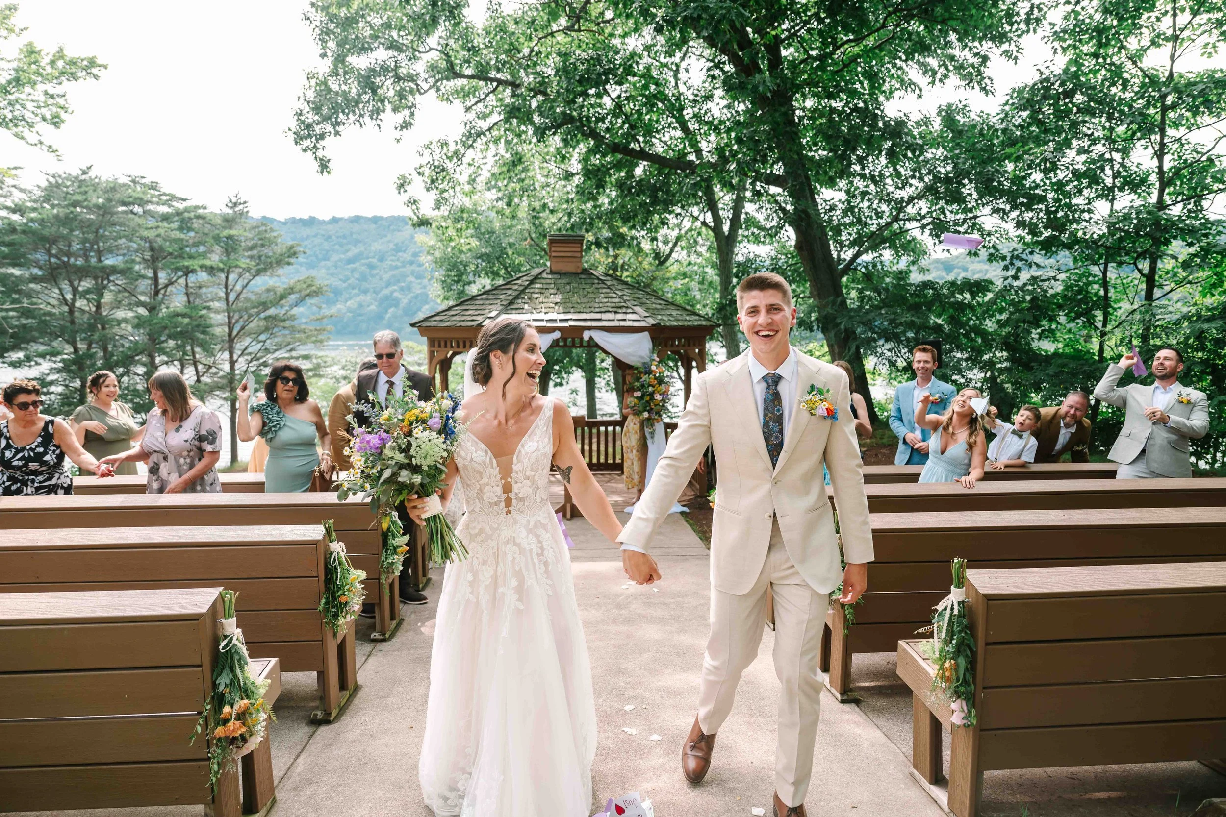 Themed wedding recessional ideas
