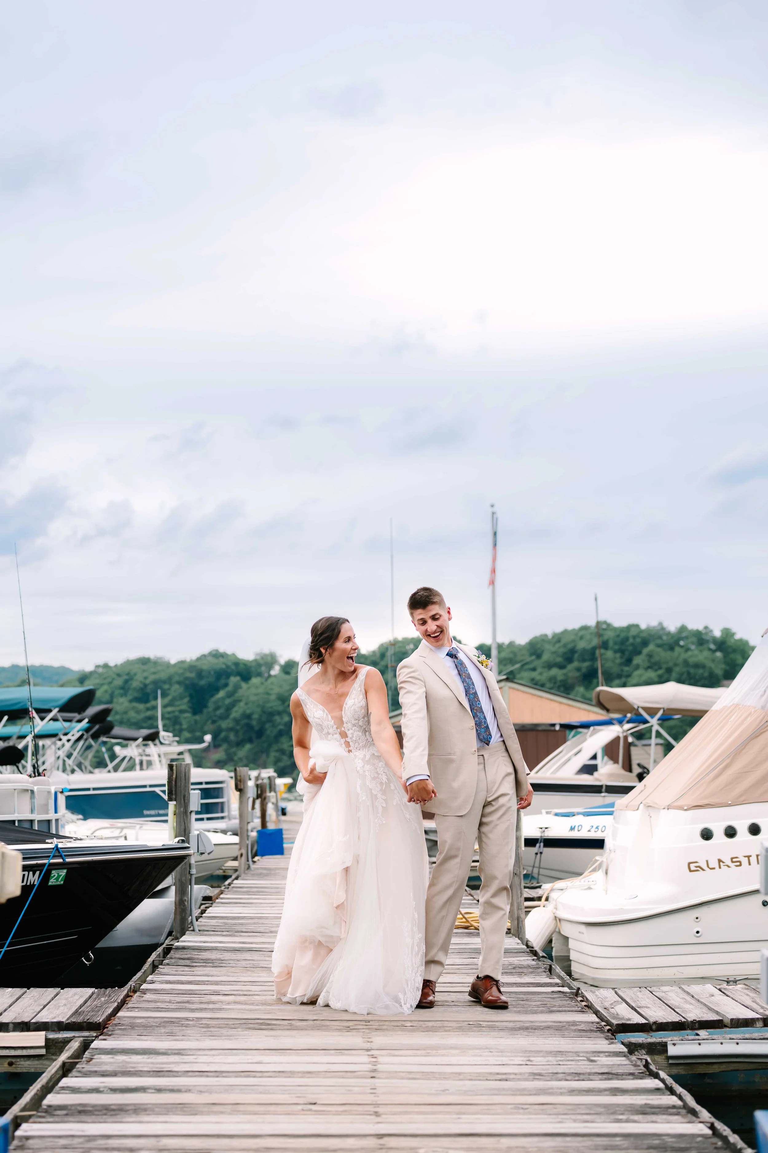 Lake Raystown wedding portraits