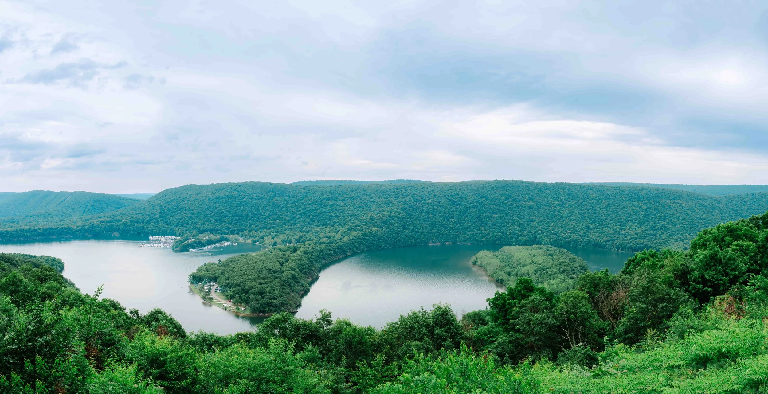 Air Bnb view at Lake Raystown