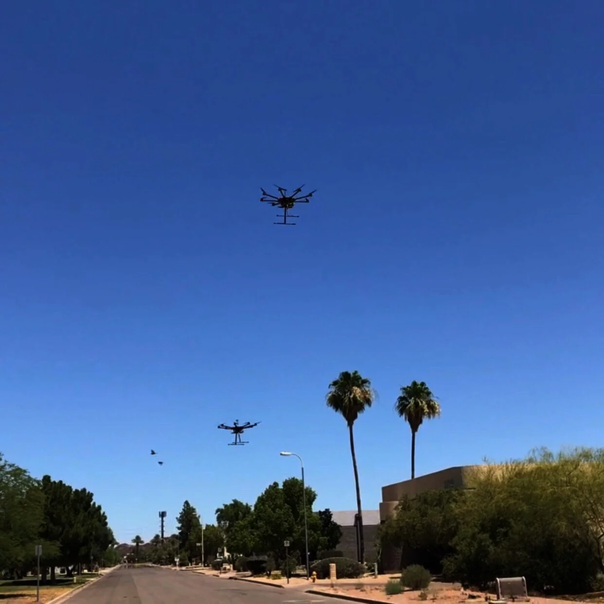 Swarming UAS