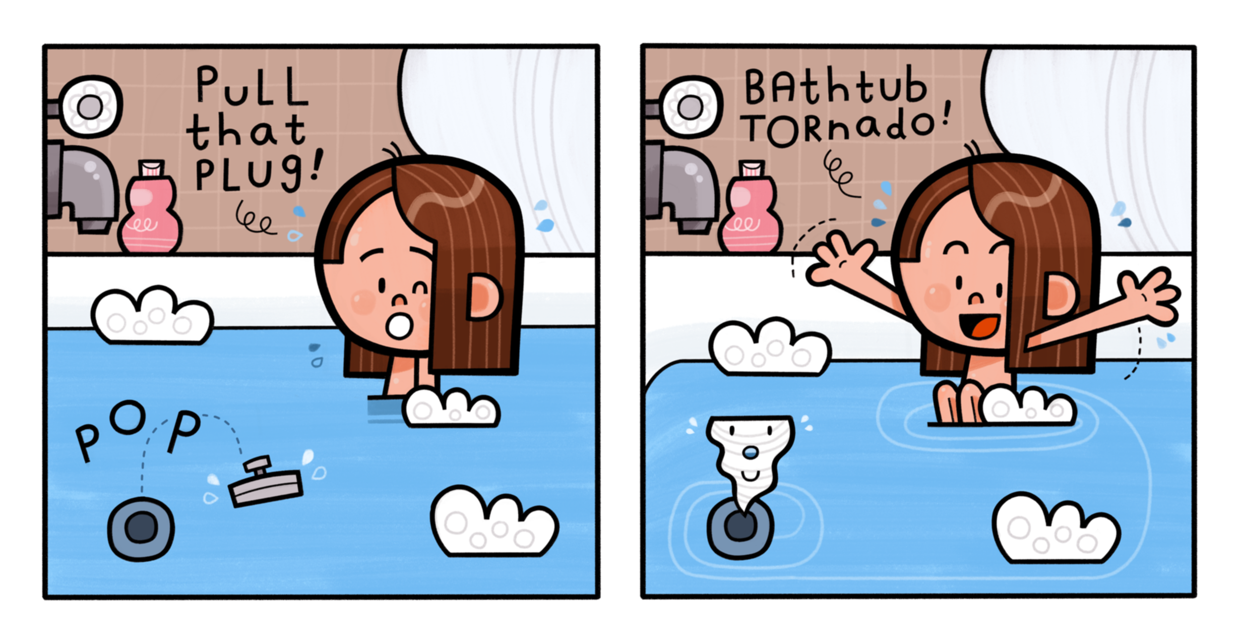 Bathtub Tornado.