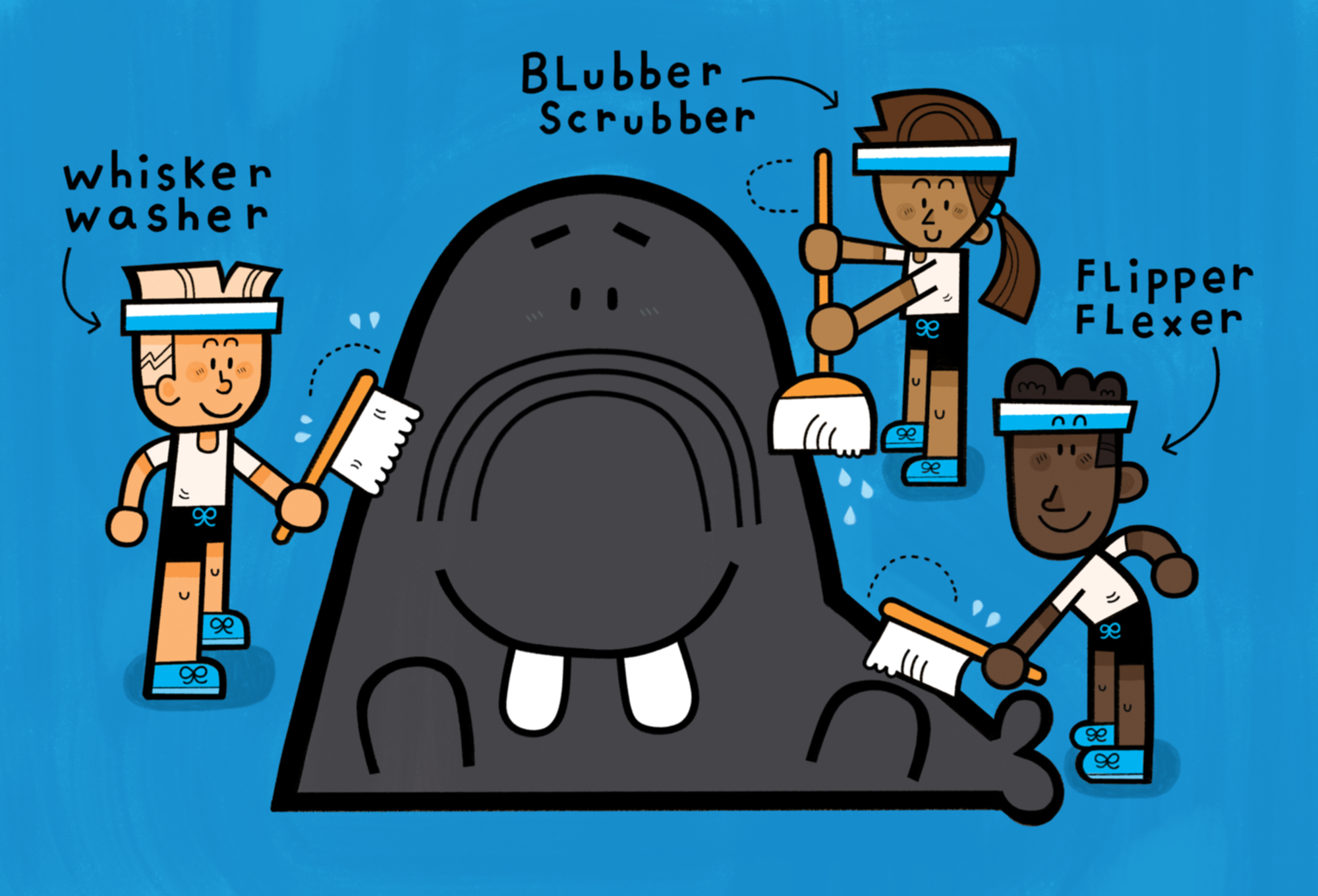 Let's Wash That Walrus!