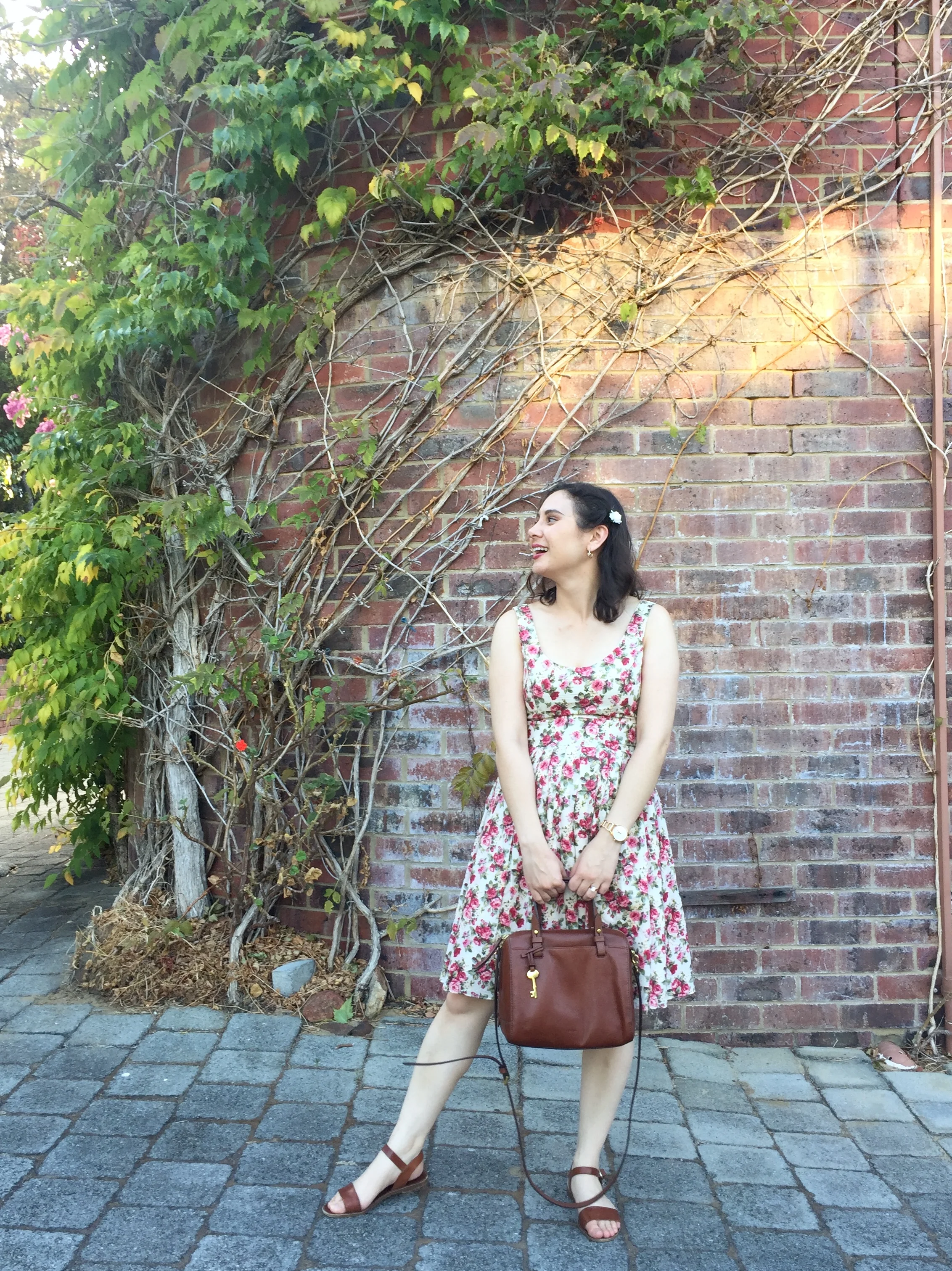 The Classic Floral Dress - Lauren Natalia