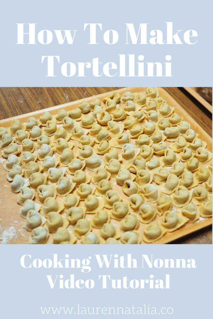 How To Make Tortellini Cooking With Nonna Video Tutorial