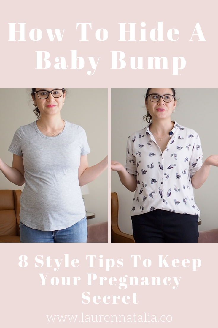 How To Hide A Baby Bump - 8 Style Tips To Keep Your Pregnancy