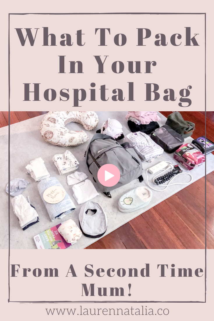 What's in My Hospital Bag - KMM Lifestyle
