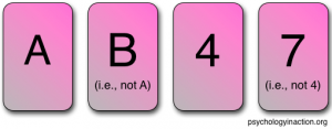 Wason Task: Arbitrary Example