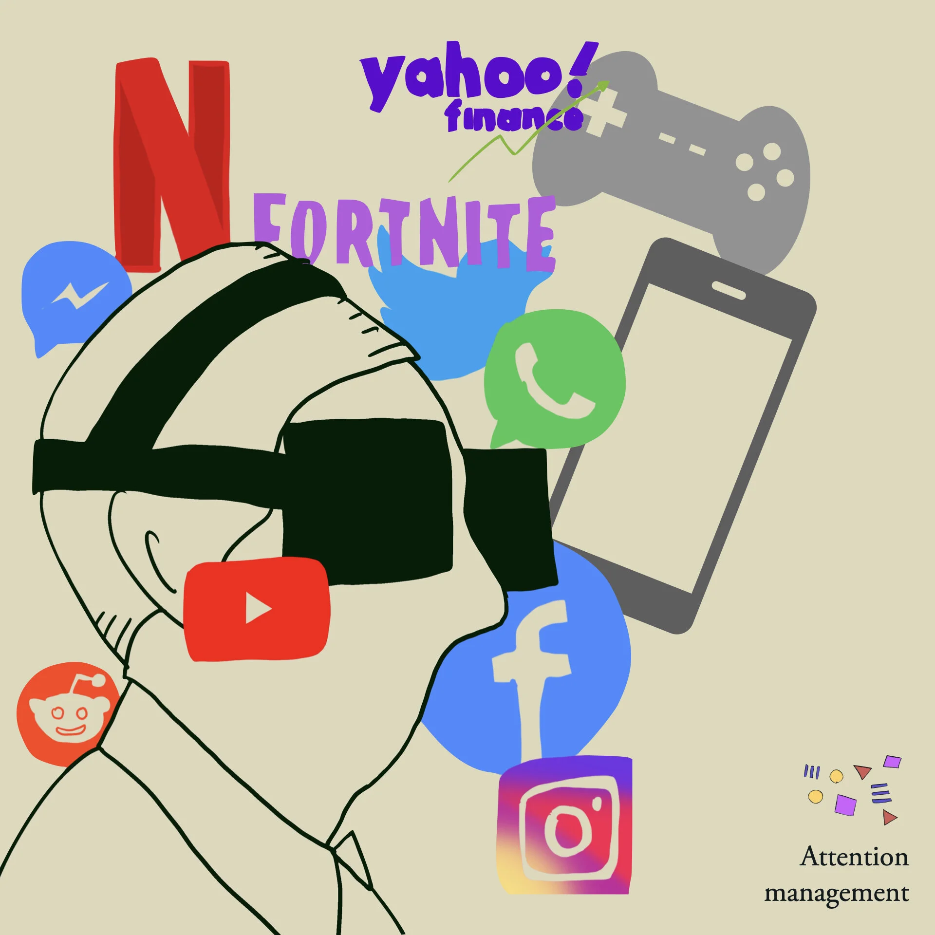 Get those social media blinders on.