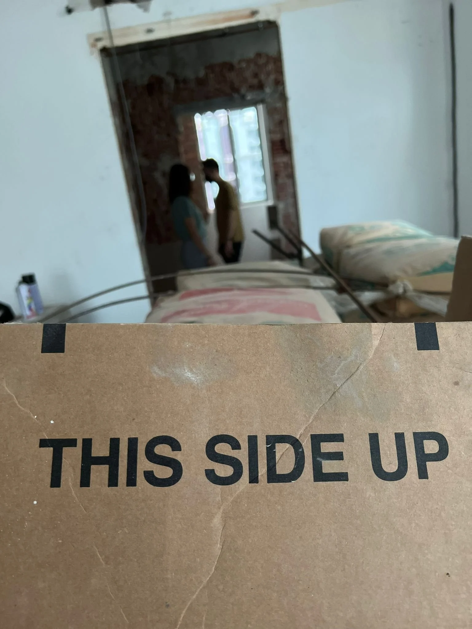  Kaixuan and Marcus not sure which ‘side up’ in this topsy-turvy environment. 