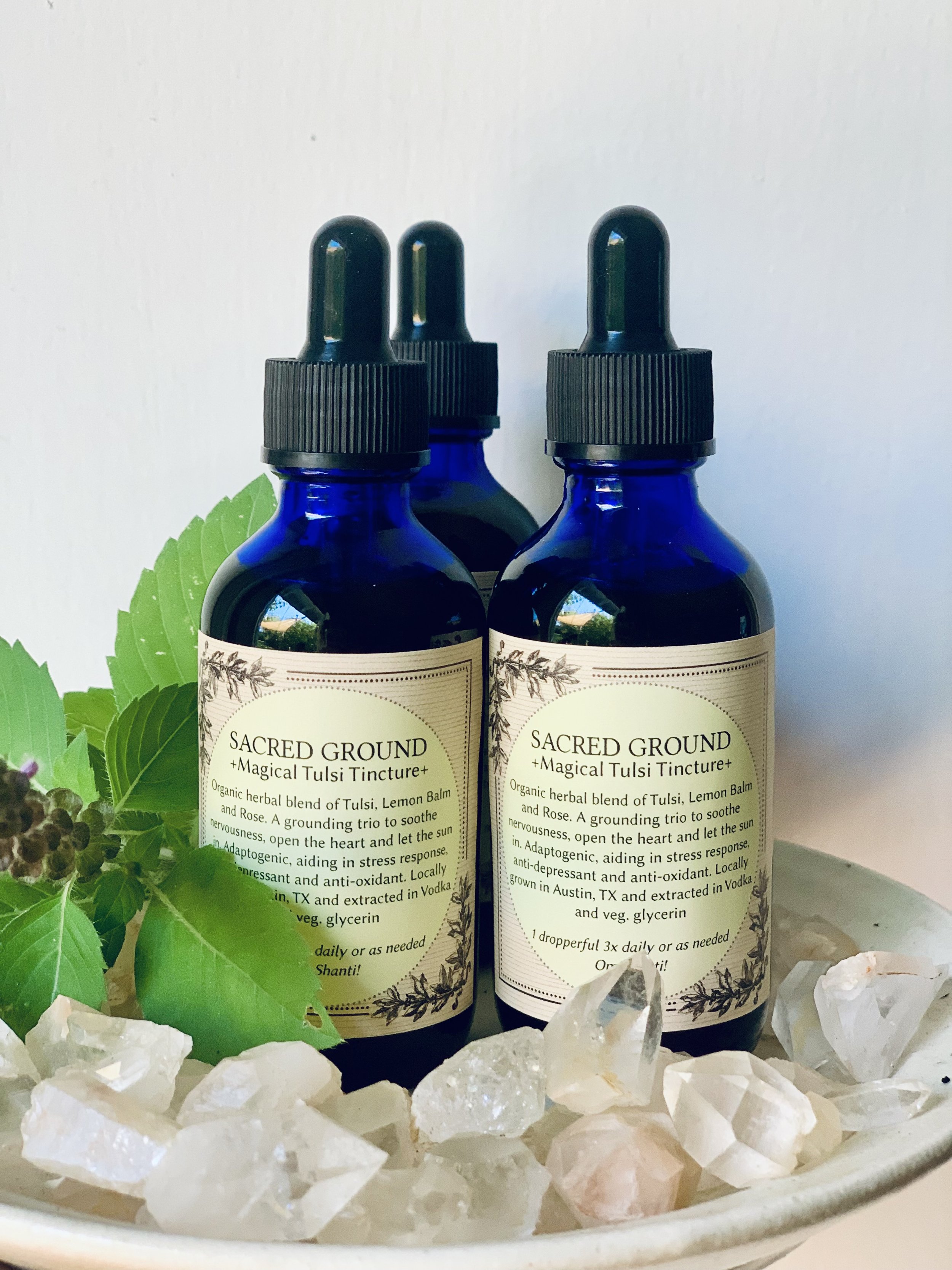 Sacred Ground +Magical Tulsi Tincture+