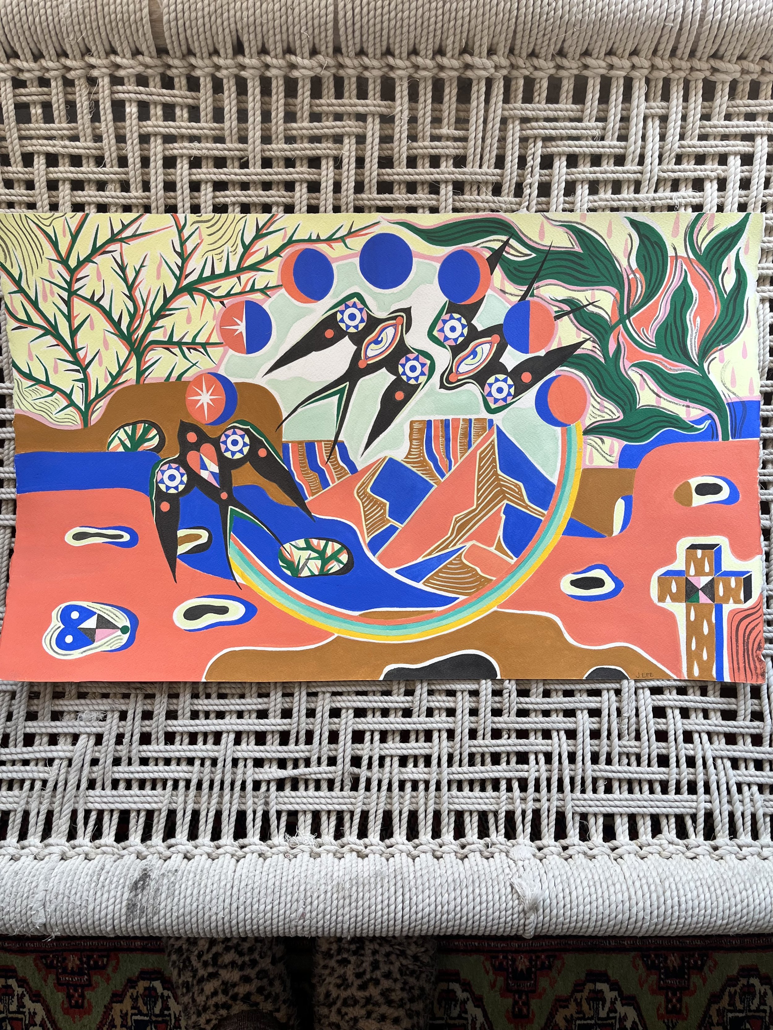 Moon Phase/Past, Present, Future