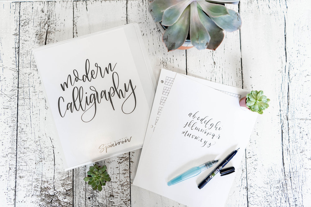 March 12, 2022 - Modern Calligraphy for Beginners — The Rustic Warehouse