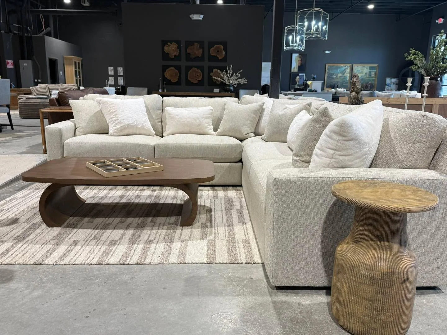 🚛 NEW ARRIVALS are here — and these one’s are showstoppers!
These Made in America pieces just hit our Prosper floor! 
✨ Take it home today, or custom design yours in your choice of fabrics and configurations — built just for you.