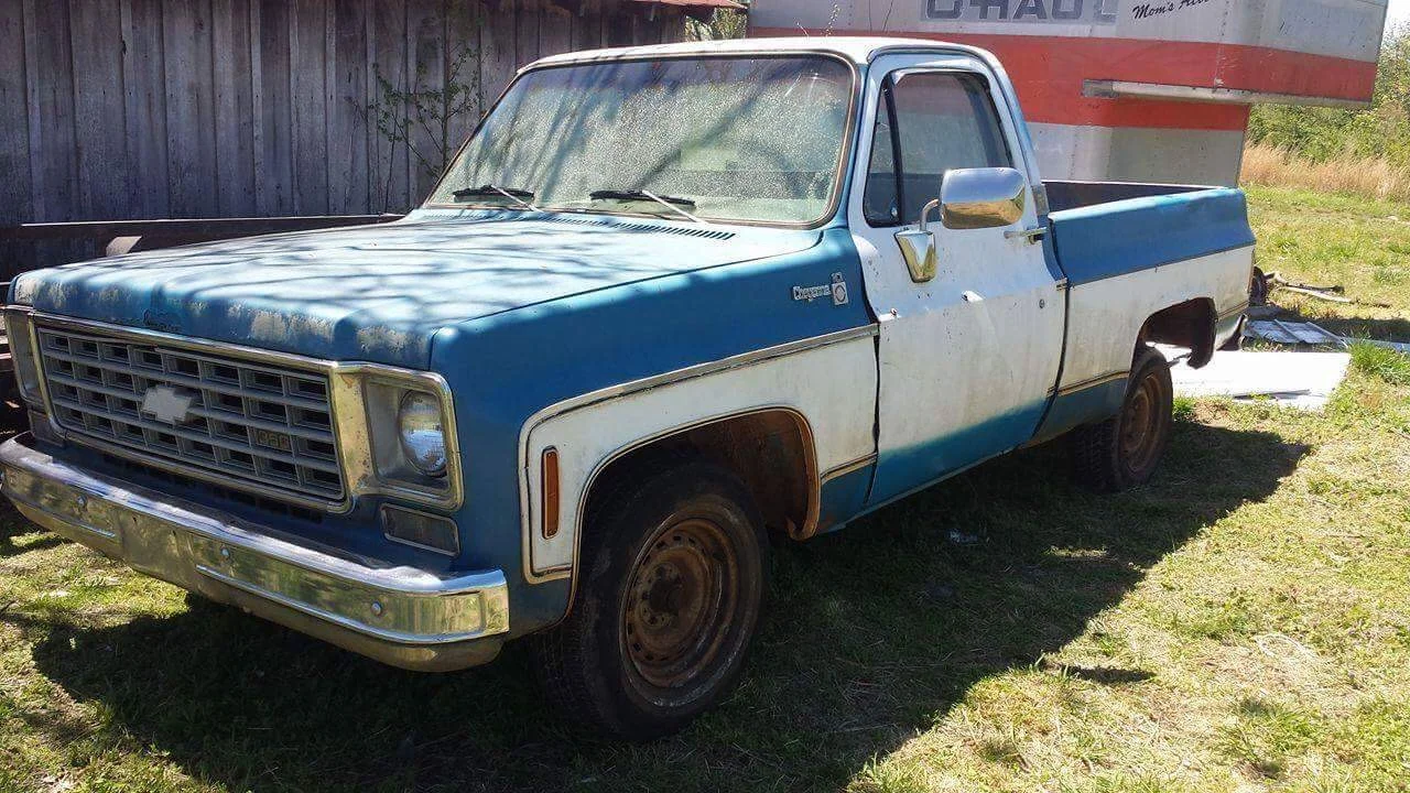1975 C10, ODB (Old Dirty something or another)