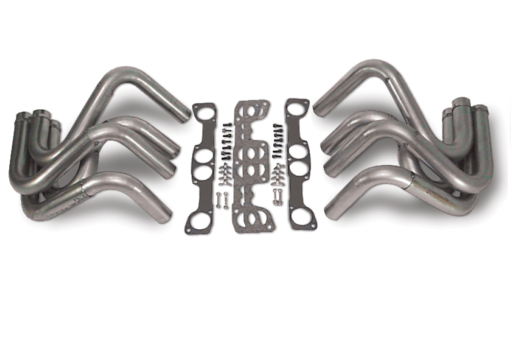 WeldUp Header Kit, SBC, Dragster, Front Strut Type — Multi Motorsports