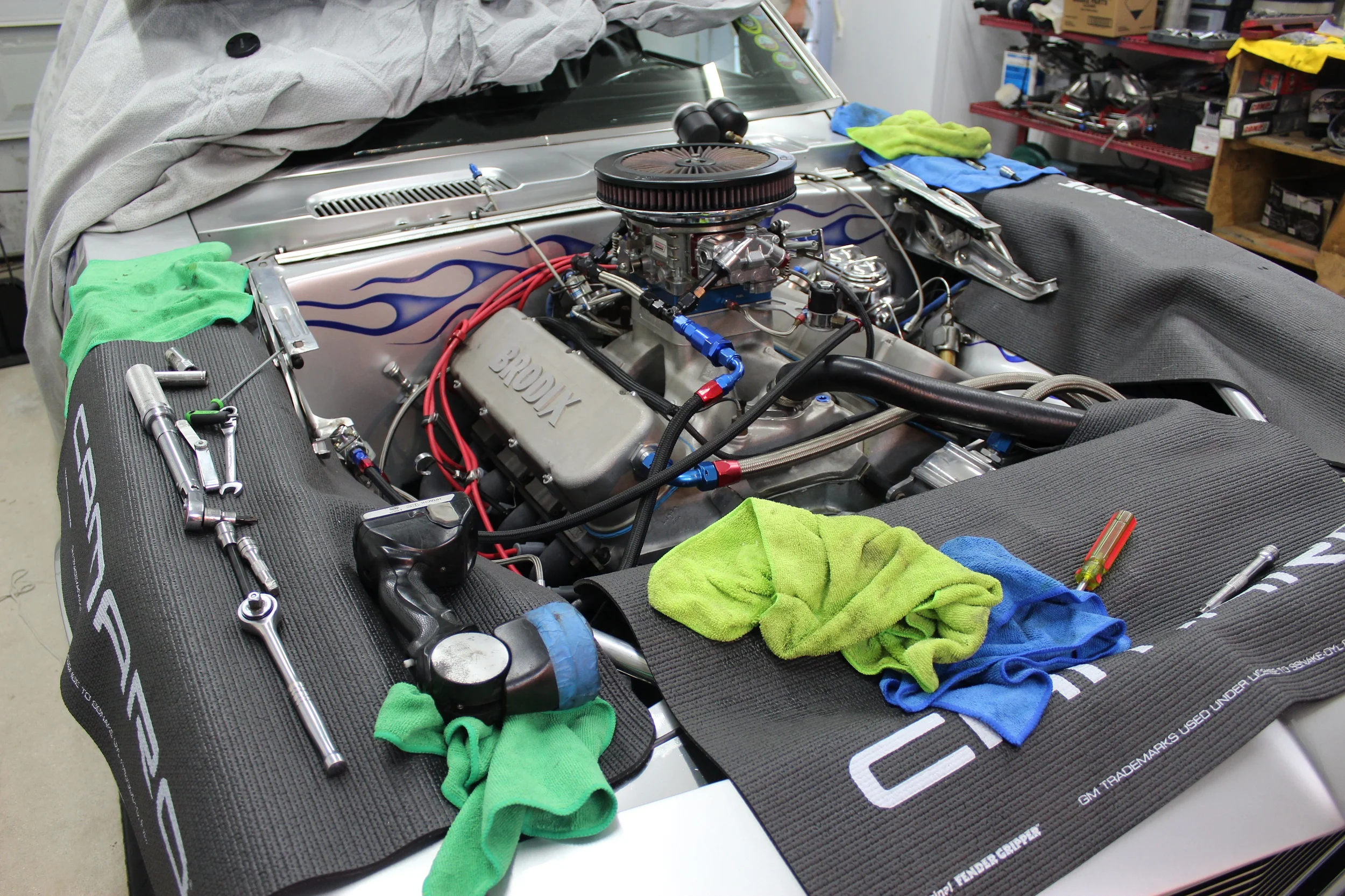 Jesel Pro Aluminum Shaft Rocker BBC Install — Multi Motorsports