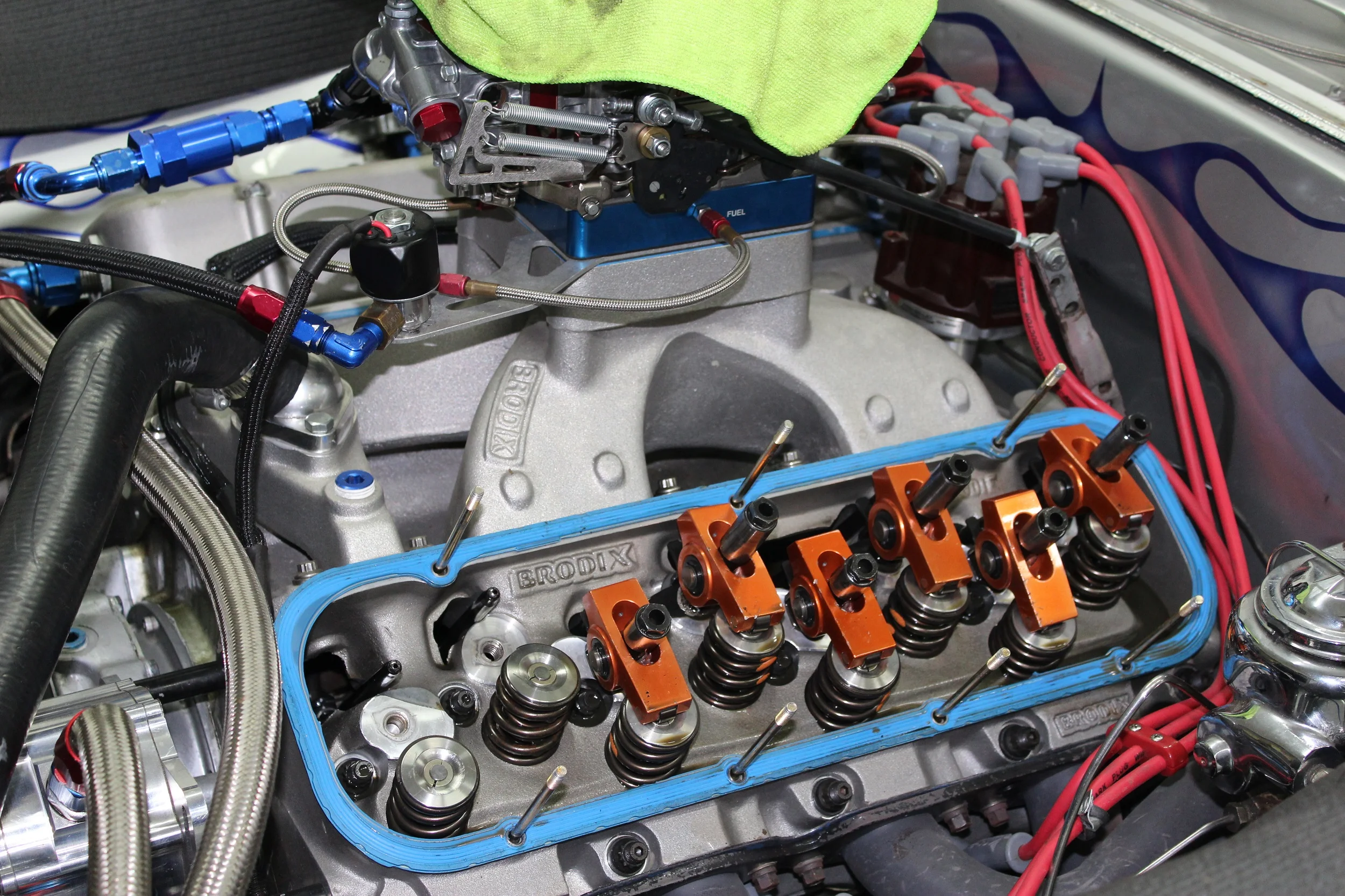 Jesel Pro Aluminum Shaft Rocker BBC Install — Multi Motorsports