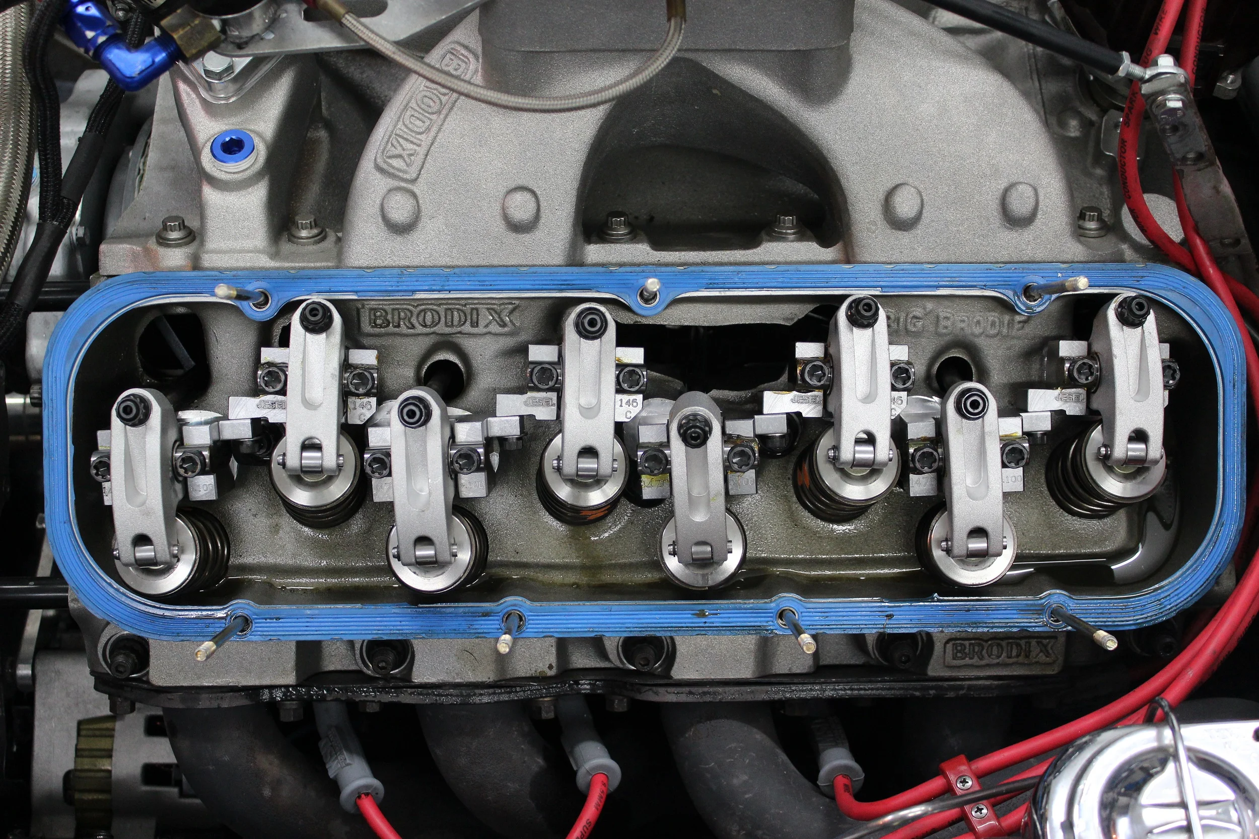 Jesel Pro Aluminum Shaft Rocker BBC Install — Multi Motorsports