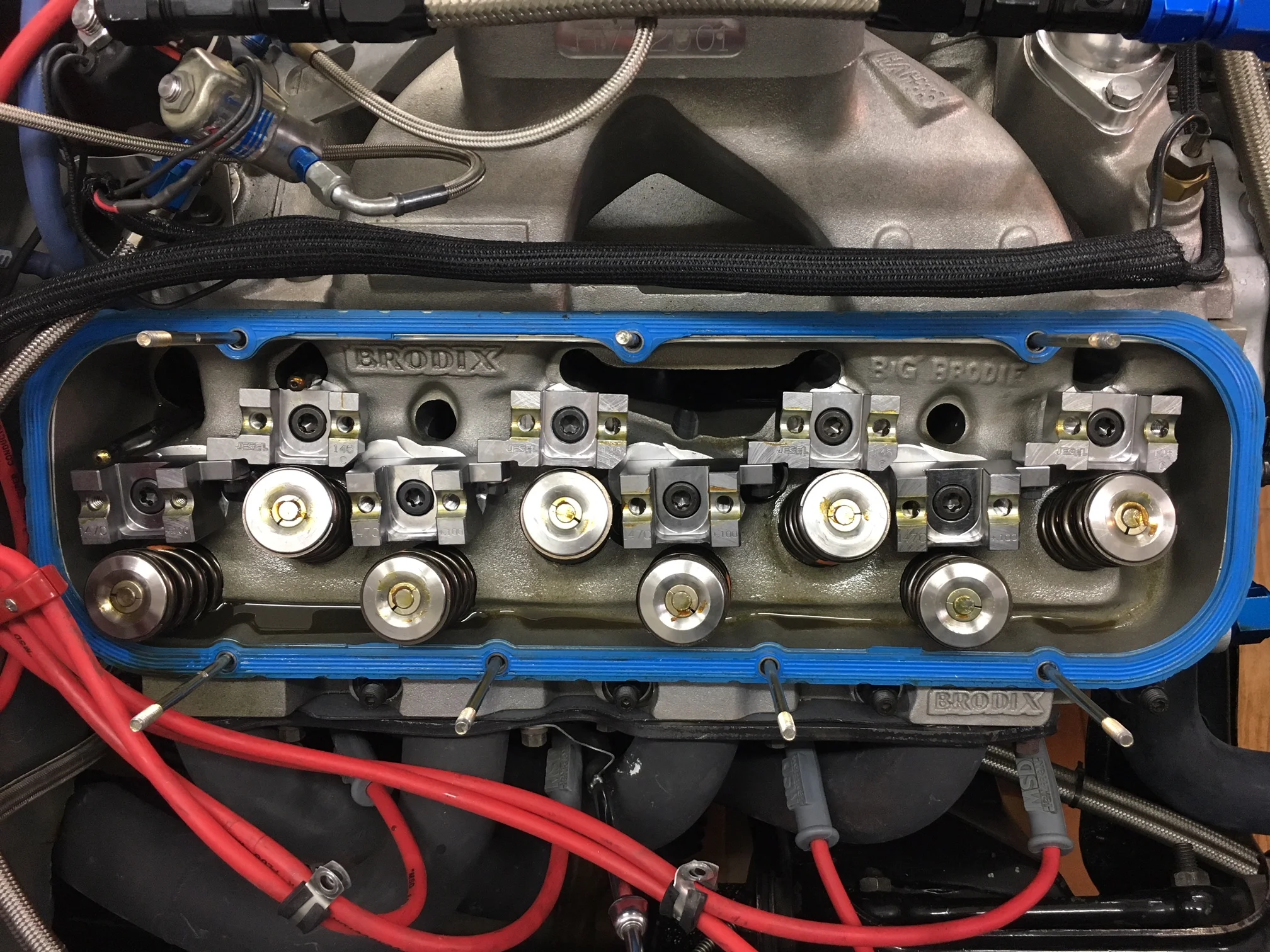 Jesel Pro Aluminum Shaft Rocker BBC Install — Multi Motorsports