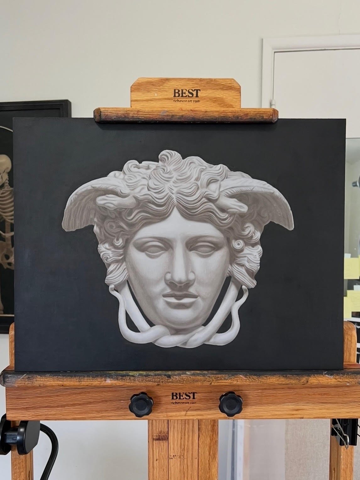 "Gorgon" Original Oil Painting - 14x18 inches