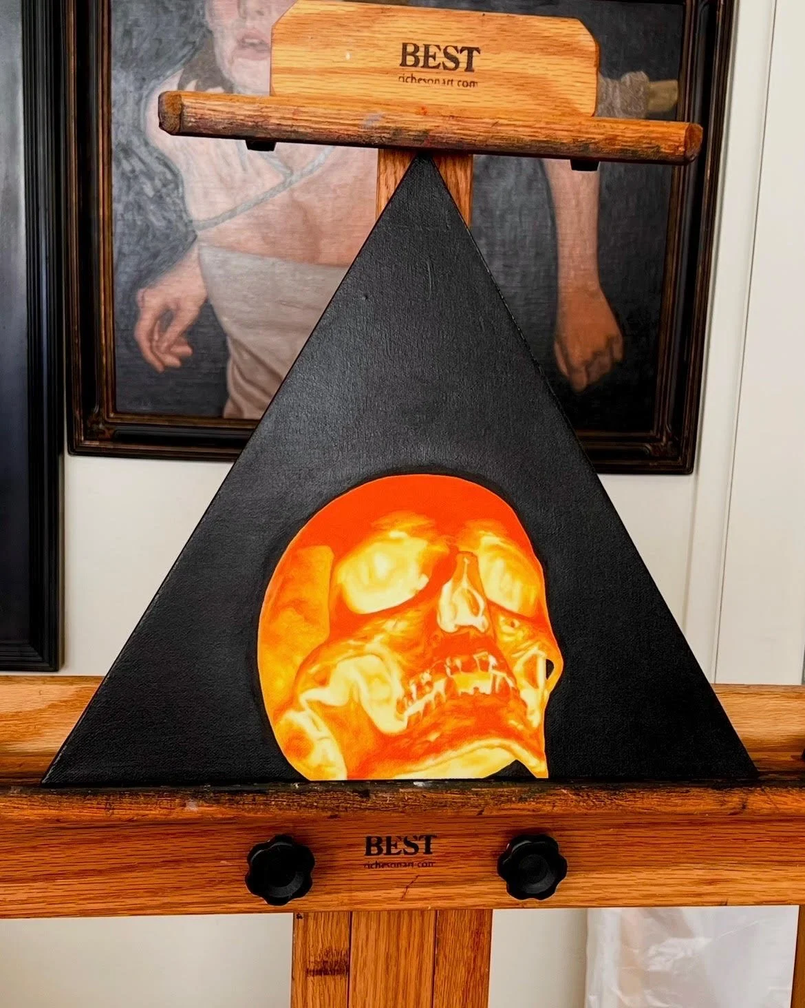 "Daemonic Dreams" Original Oil Painting - 12x14 inches