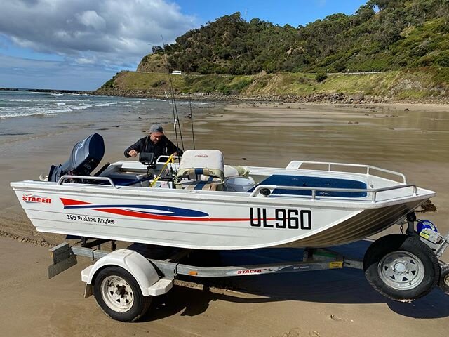Everyone loves a project boat! Here&rsquo;s ours an early 2000&rsquo;s @staceraustralia 399 Proline Angler! Latest addition is a @garminau Echomap Plus CV 75. This week we review it after a months use! #Redsreview #reeladventures