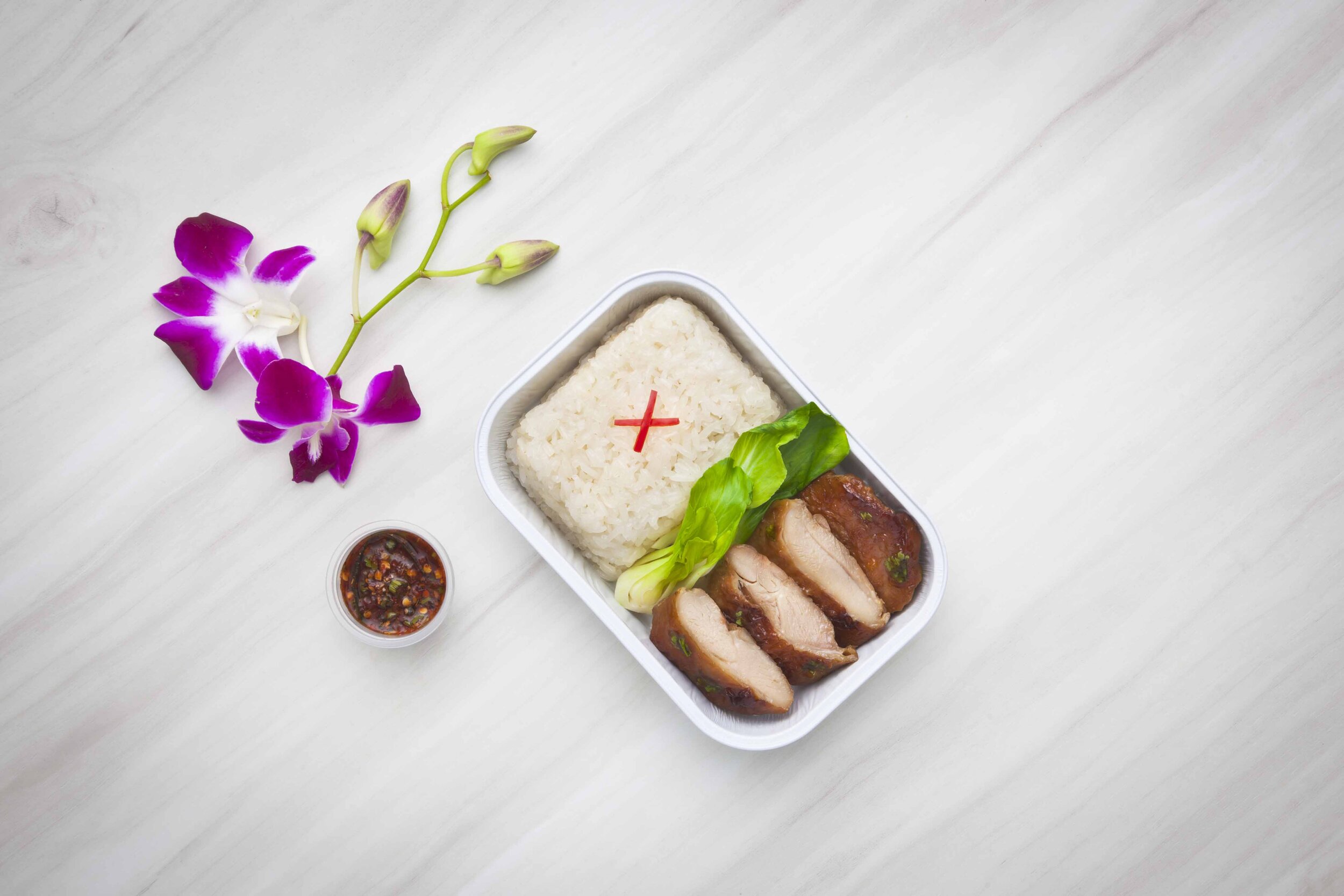 Exclusively for Thai AirAsiaX in-flight menu