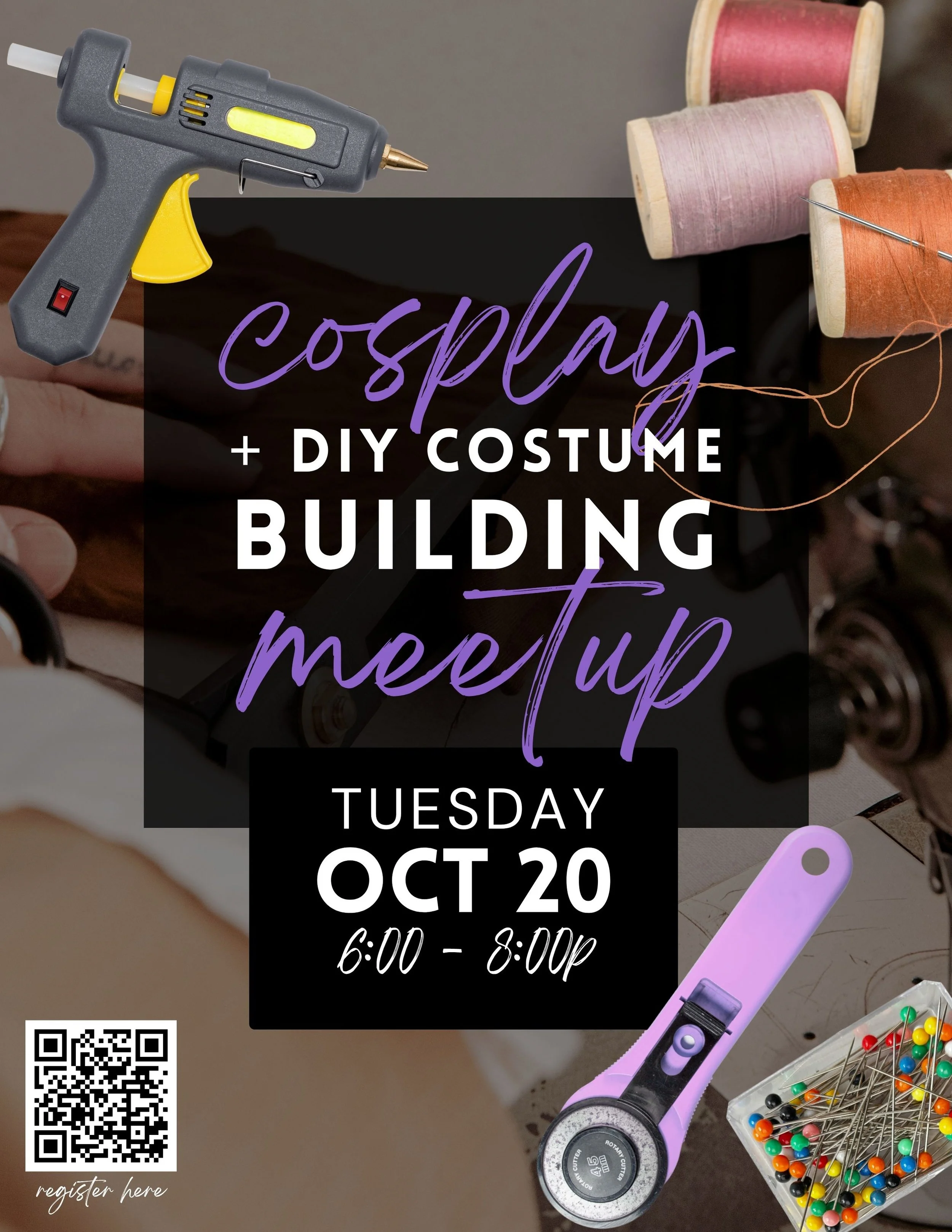 DIY Cosplay + Costuming Meetup - 10/20
