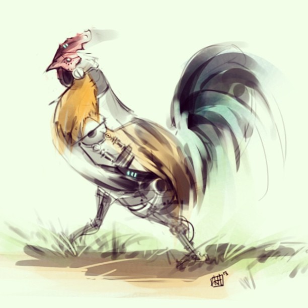 Robo-Rooster