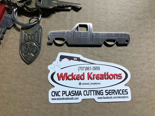 1967-72 Ford F100 Keychain $18 with free shipping 
1/8&rdquo;thick stainless steel 
www.wickedkreationsllc.com to purchase
#wickedkreations #fordf100 #f100keychain #f100 #fordkeychain #f100syndicate #67f100 #f100crew #f100mob #f100nation #f100brother