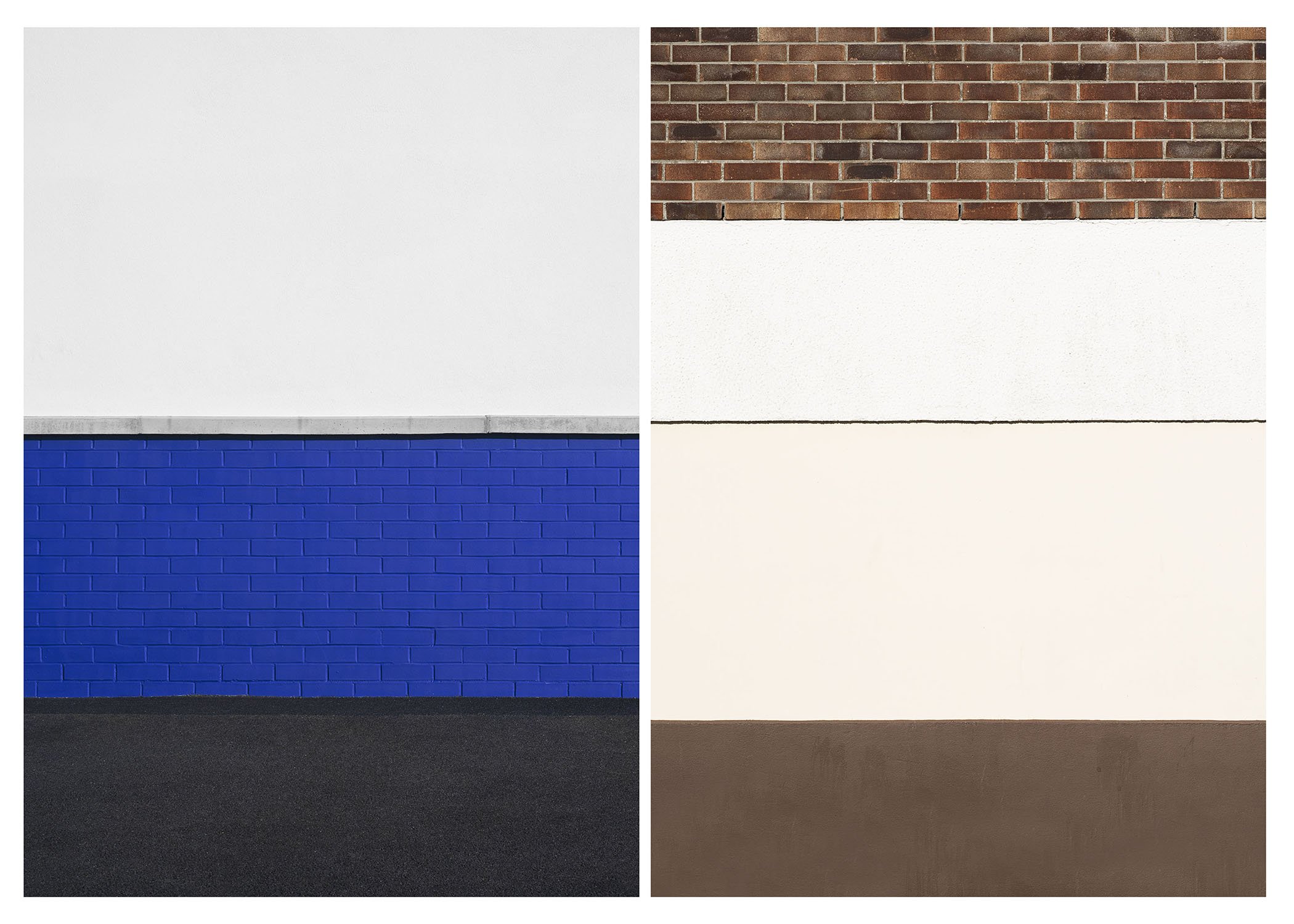  Wall &amp; Wall (Diptych), 2022 