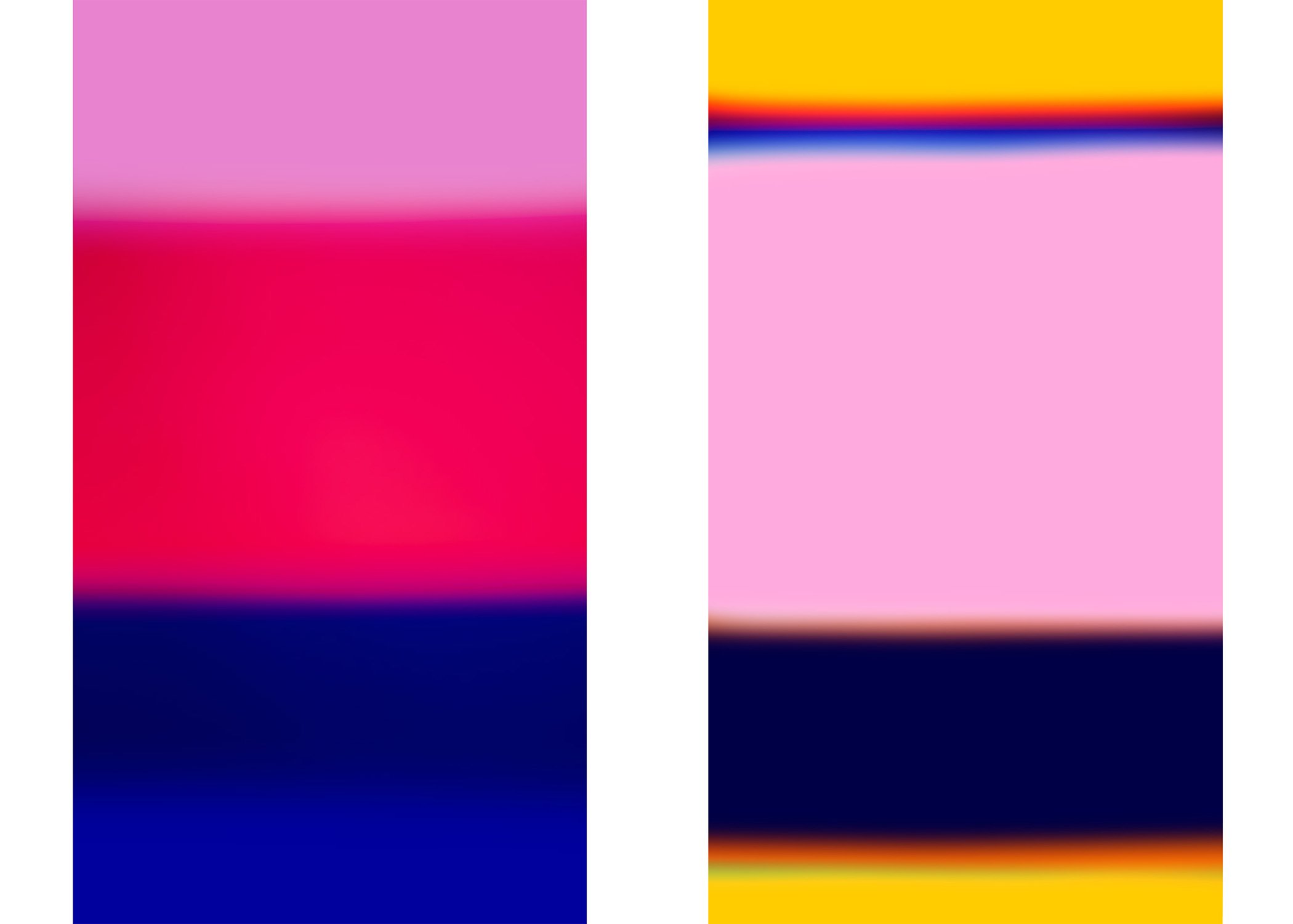  Gradient XI &amp; Gradient XXI (Diptych), 2022 