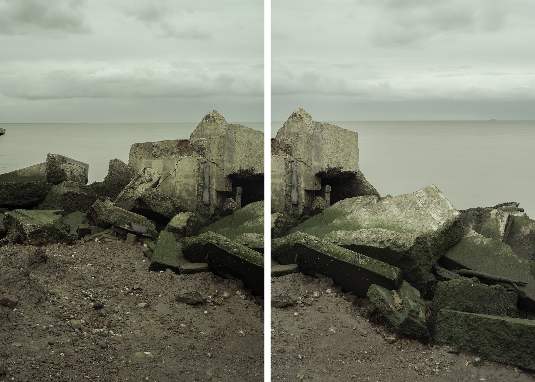  Untitled II (Diptych), Warden Point, England, 2023 