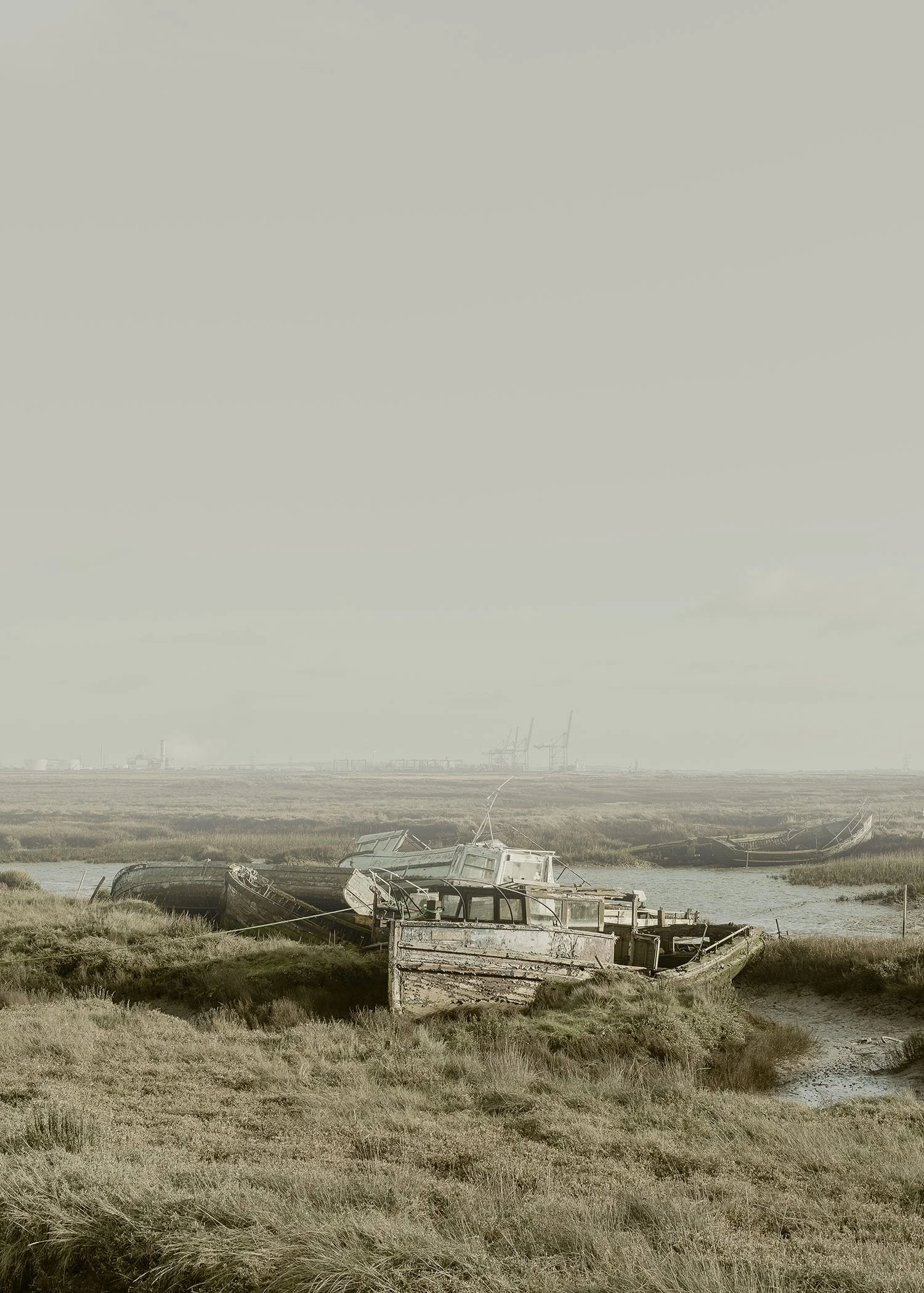  Abandoned Boats, Paglesham, England, 2025 