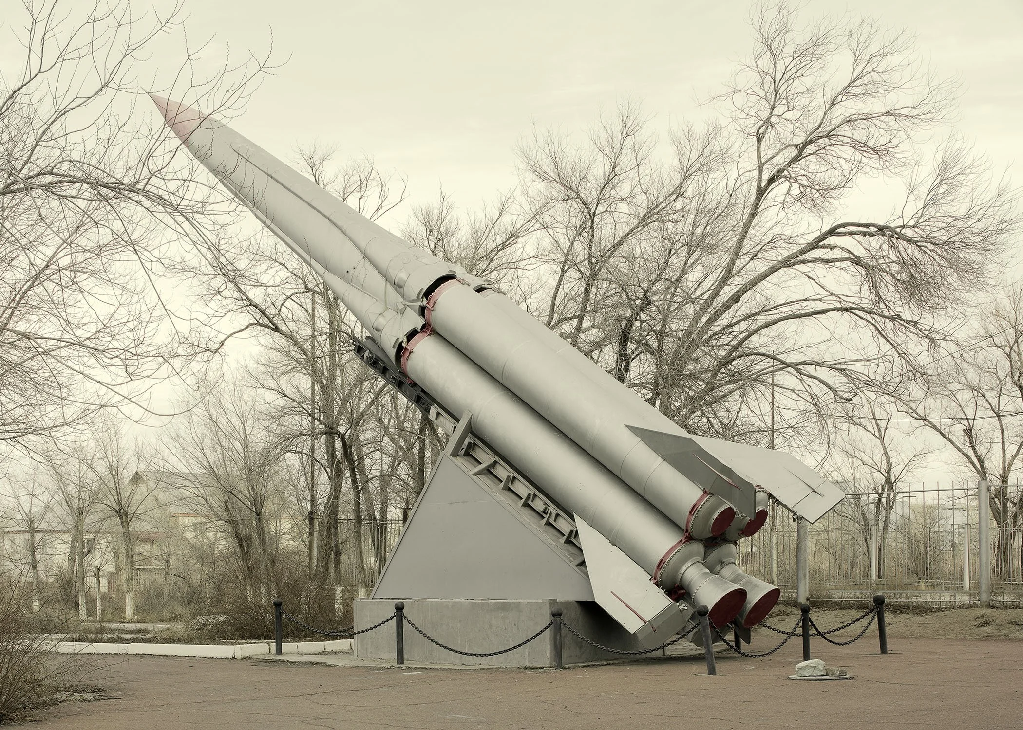  A135 Counter Missile (sculpture), Priozersk, Kazakhstan, 2025 