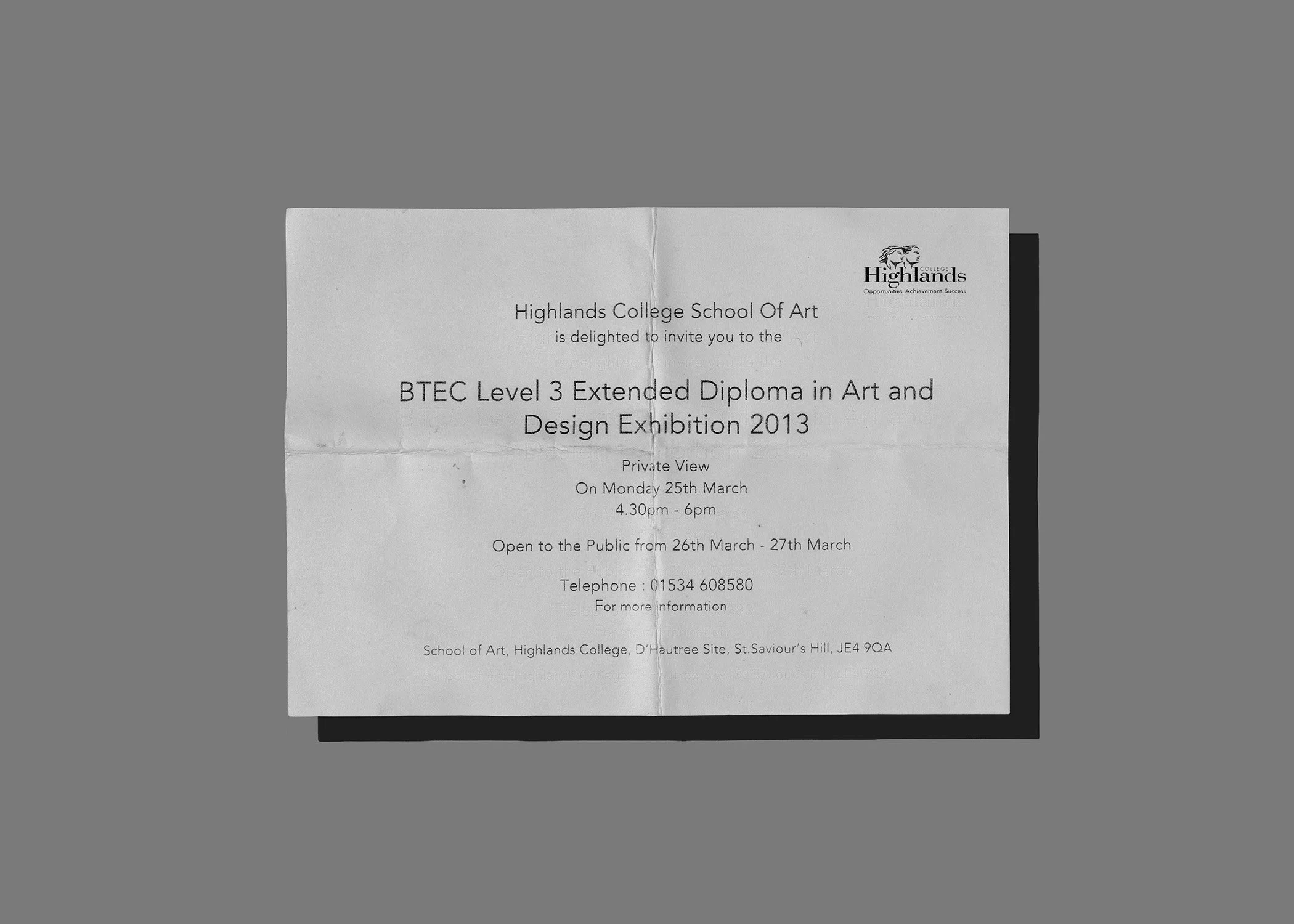  Exhibition Invite, 2026 
