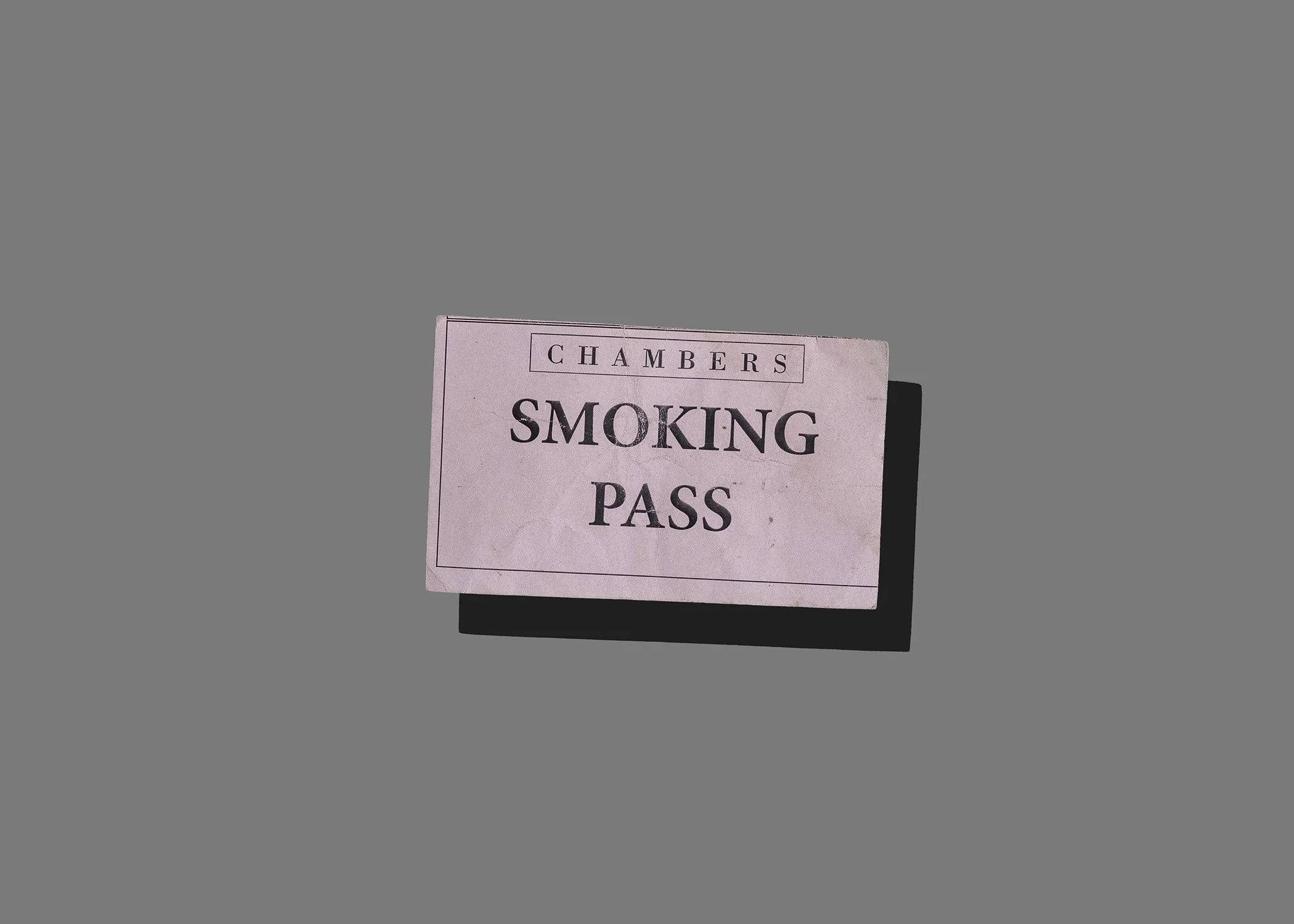 Smoking Card, 2026 