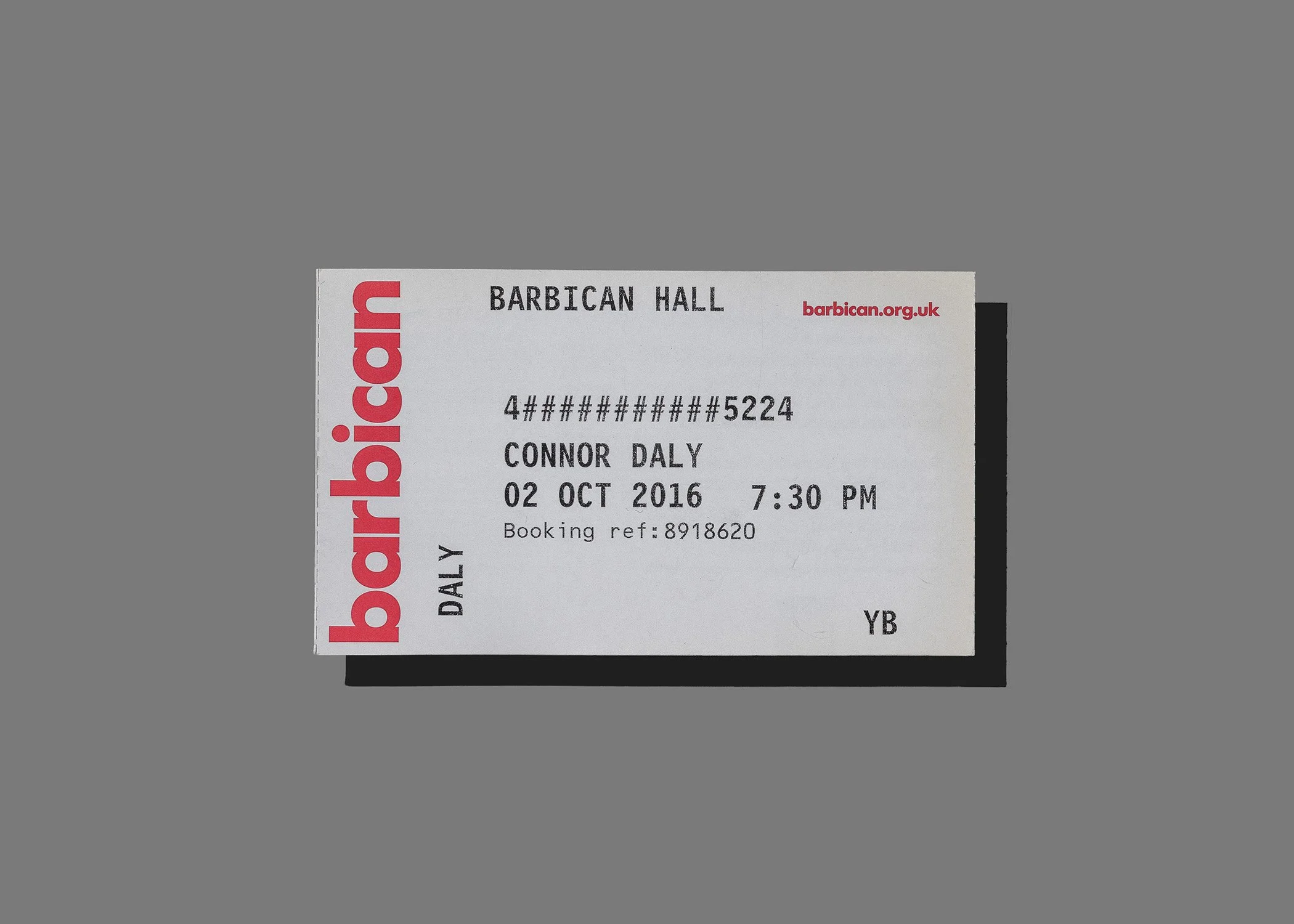  Theatre Ticket, 2026 